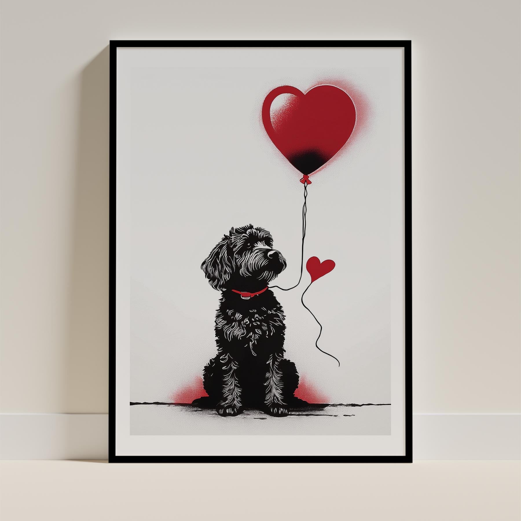 Goldendoodle Dog Art Print Unframed Vol 1 | 11 Unique Designs | Wall Art Gift for Dog Lovers - Image 6 | Dogsy & Co