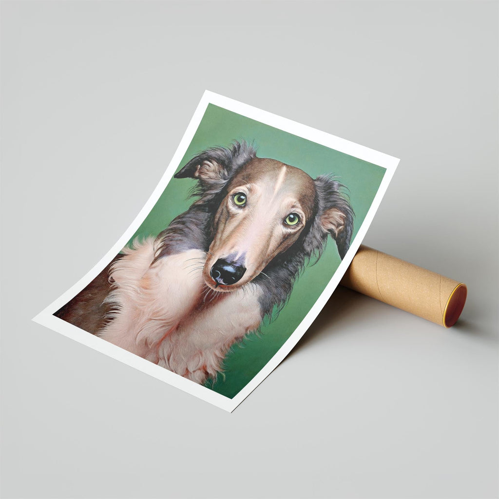 Borzoi Green Painted Series image 6