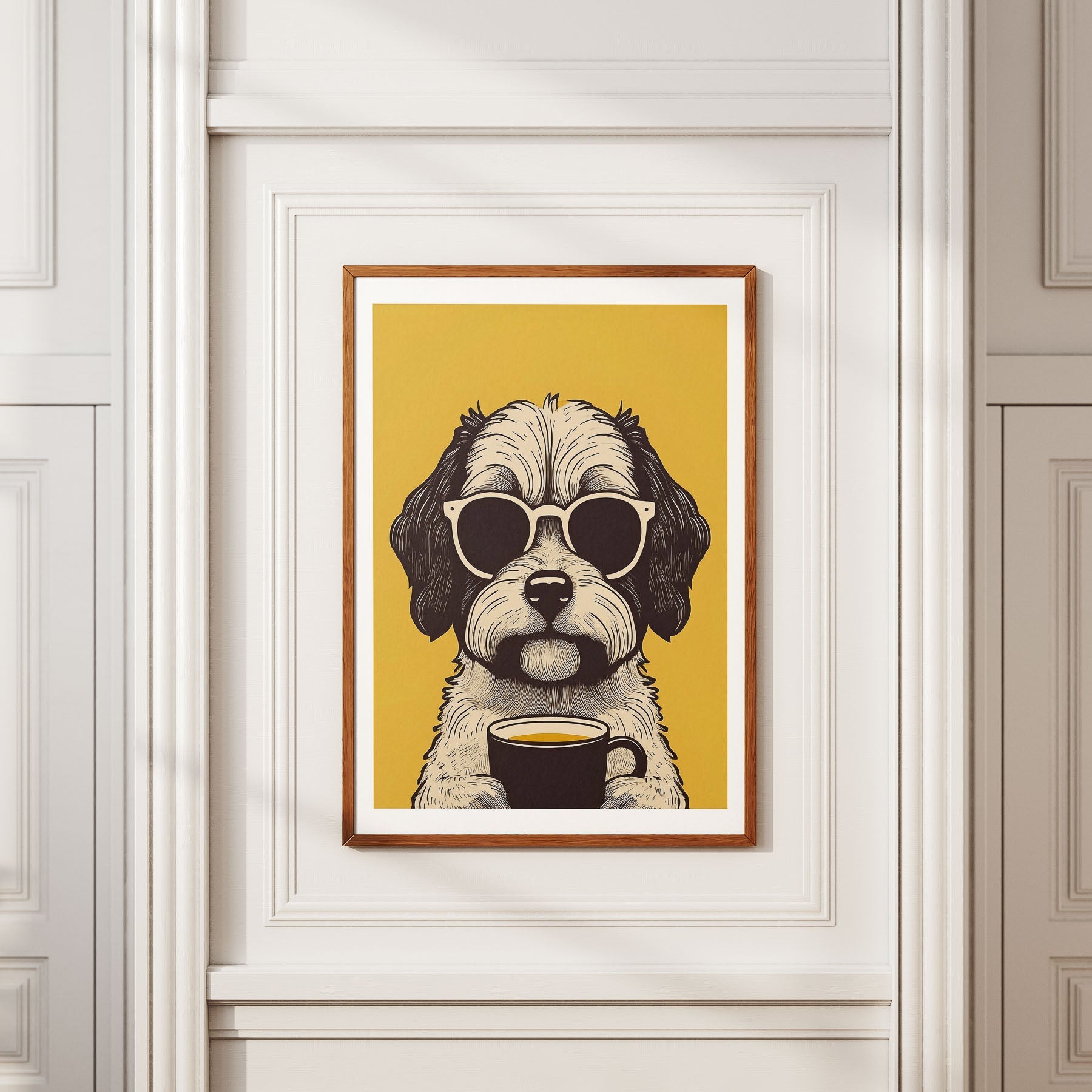 Havanese Chillin Coffee Dog image 2