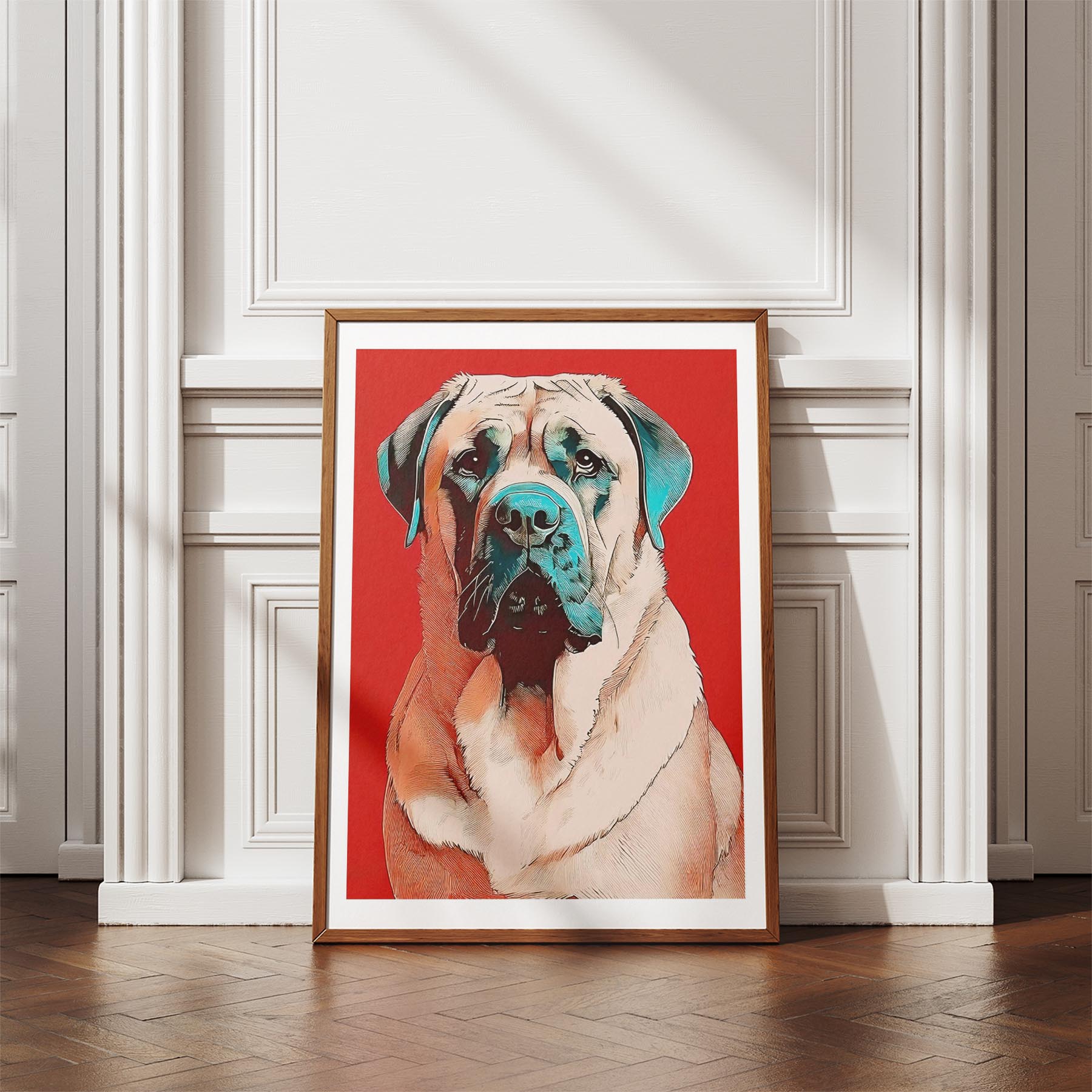 Mastiff Red Dog Series image 4