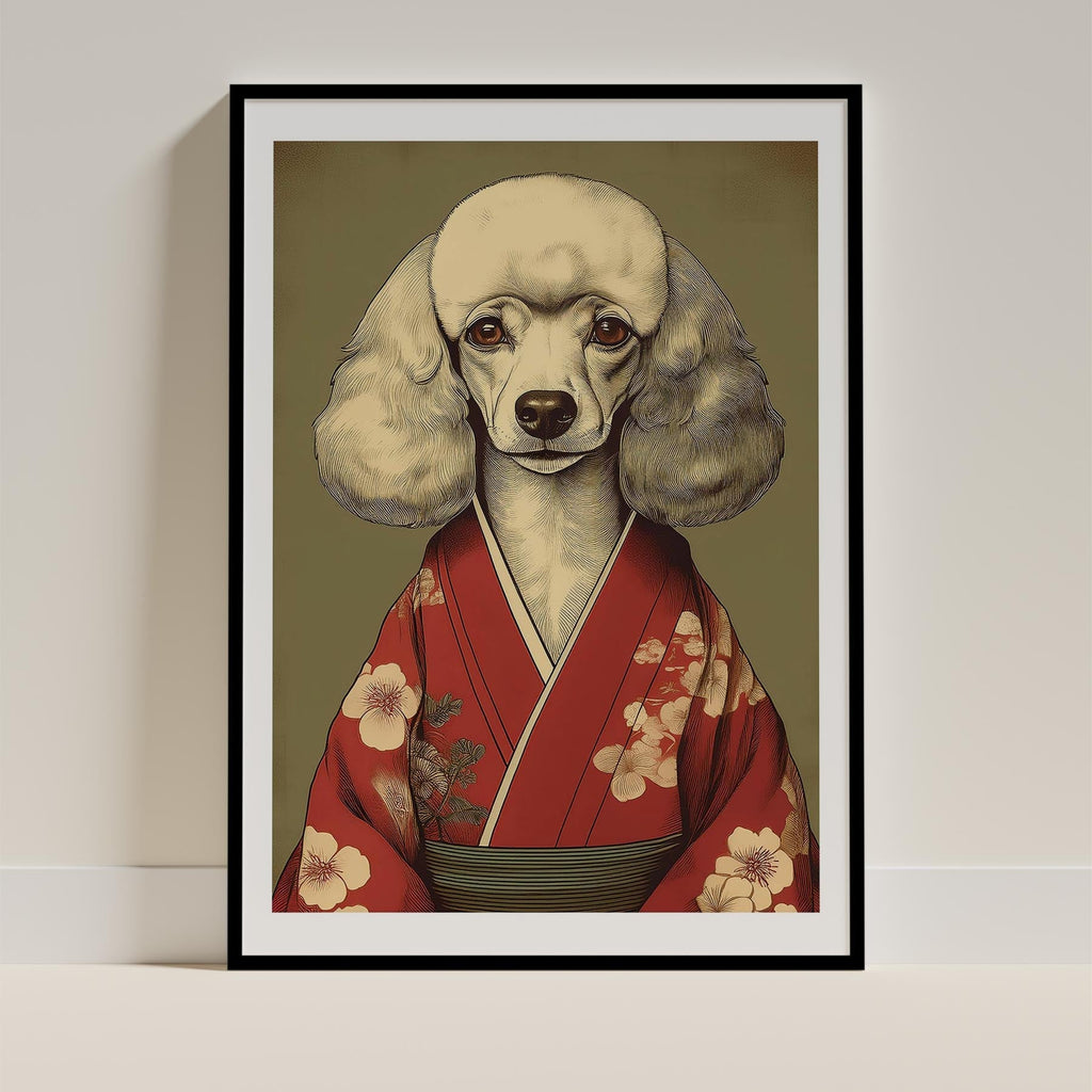 Poodle Japanse Kimono Dog Series image 0