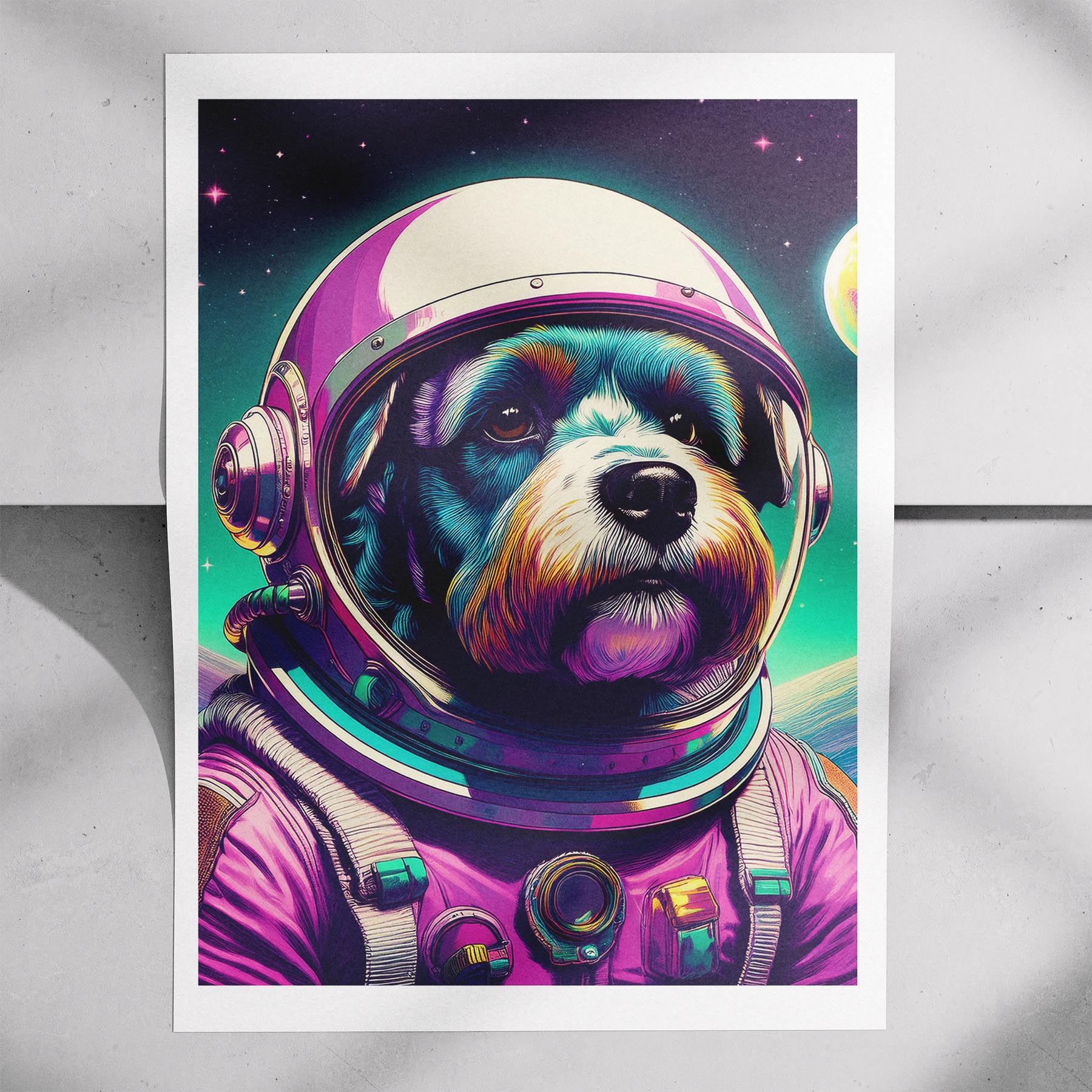 Schnauzer Space Dogs Series image 7