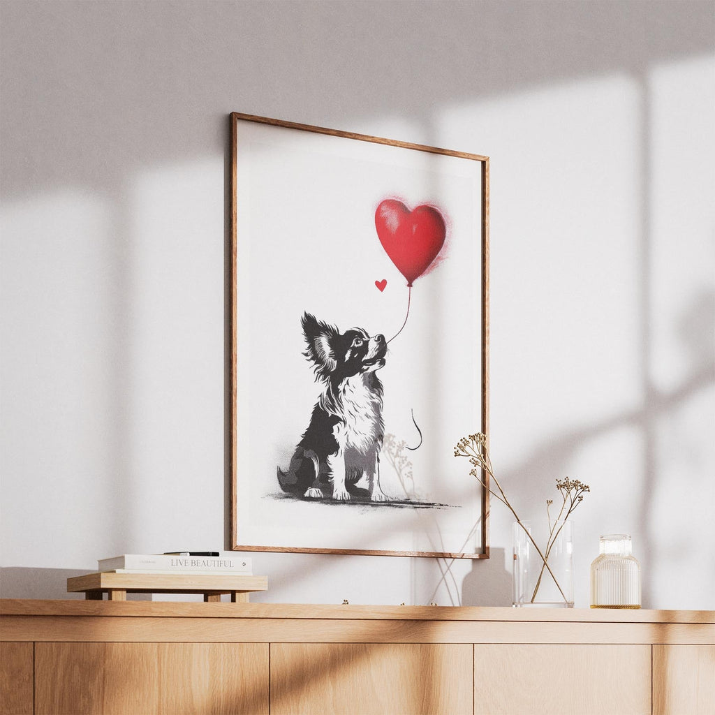 Papillon DOGSY Series inspired by the Art of Banksy image 5