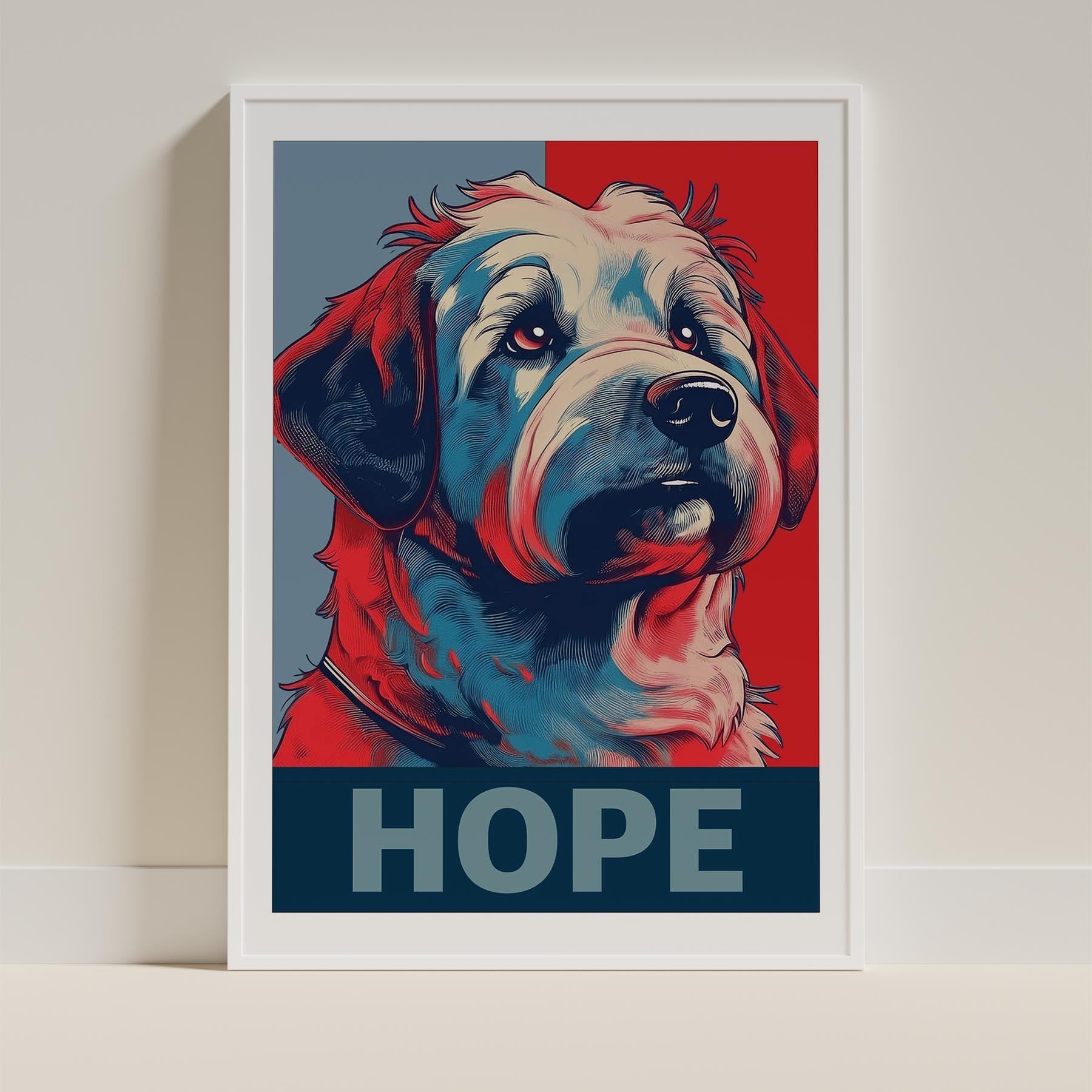 Coton de Tulear HOPE Series Inspired by the Obama Poster image 9