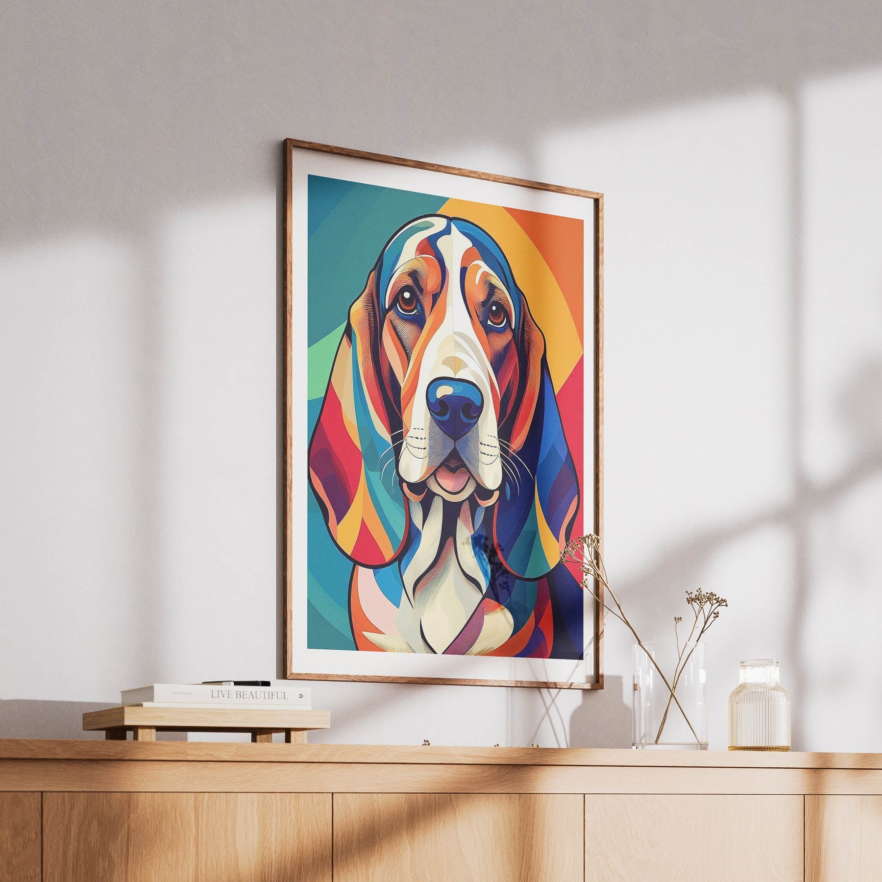 Basset Hound Colour Graphics 3 image 6