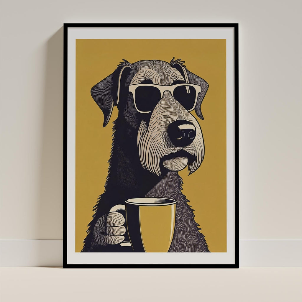 Wolfhound Chillin Coffee Dog image 12
