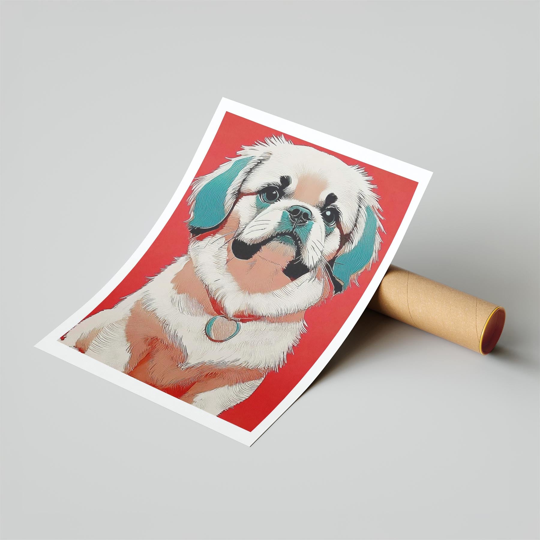 Pekingese Red Dog Series image 6