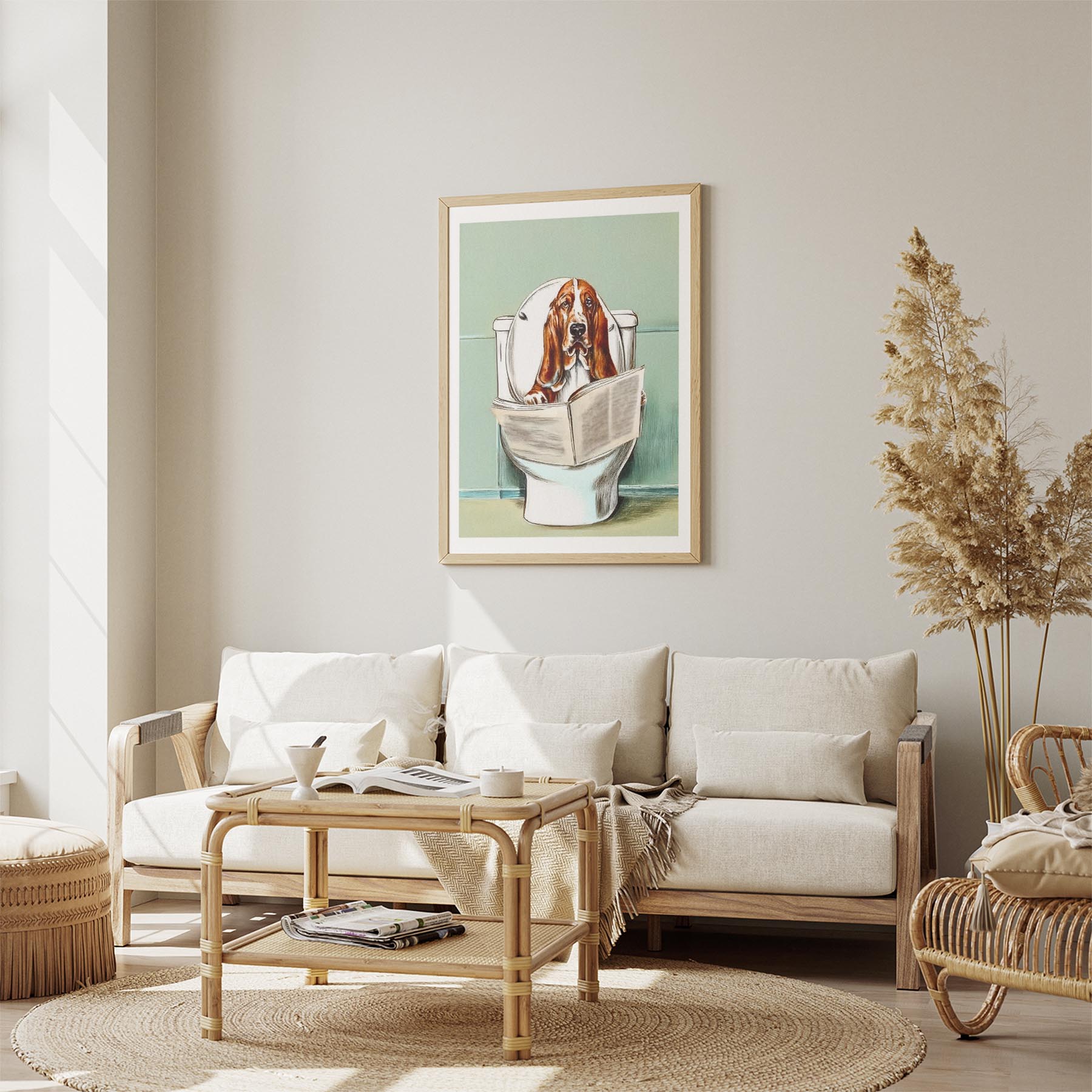 Beagle Toilet Humour Dog Series 3 image 2