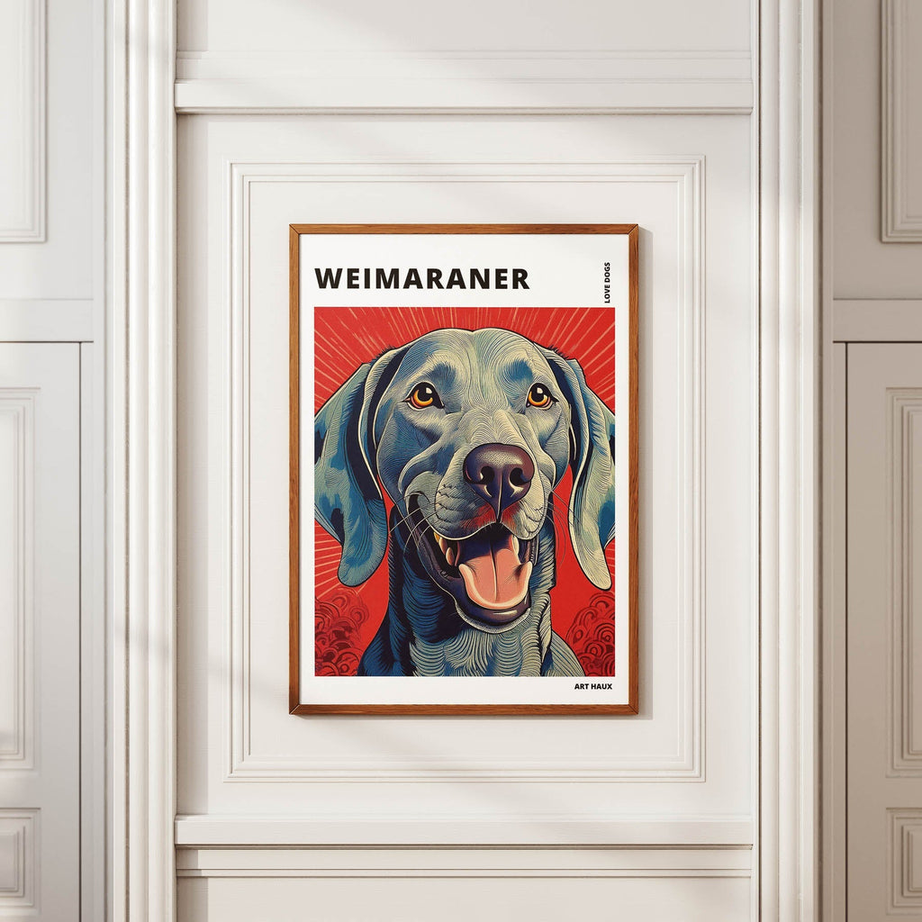 Whippet Hokusai Japanese Inspired Dog Series with Text image 3