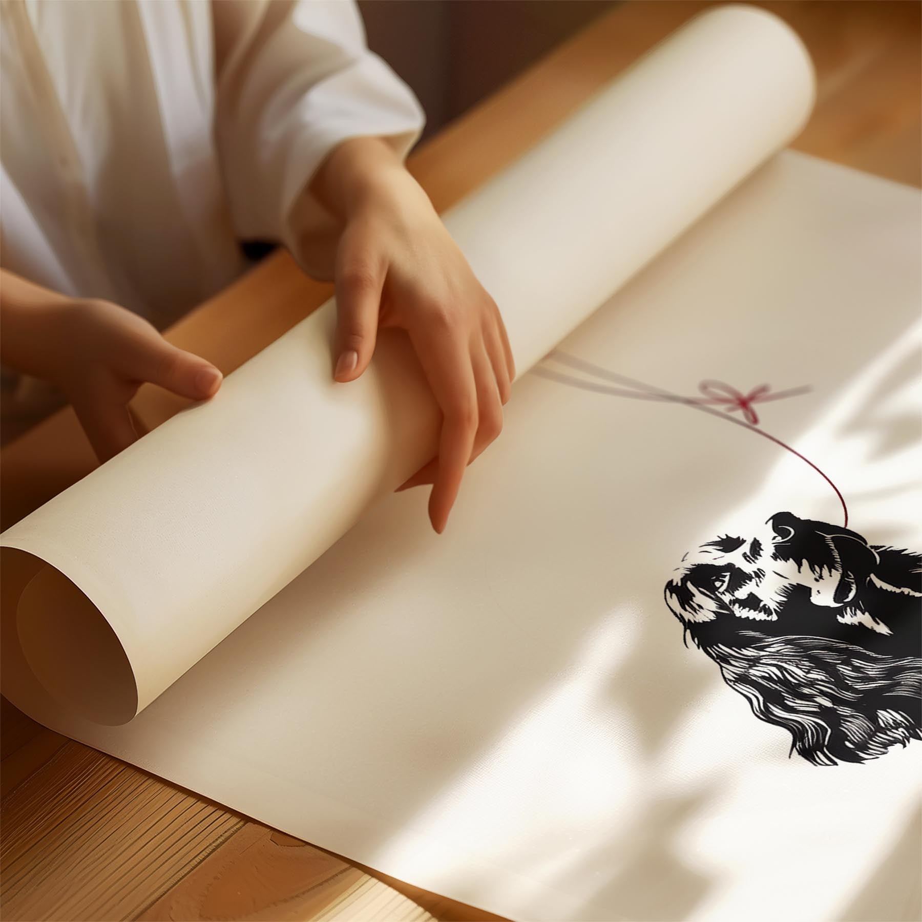 Cocker Spaniel DOGSY Series inspired by the Art of Banksy image 1