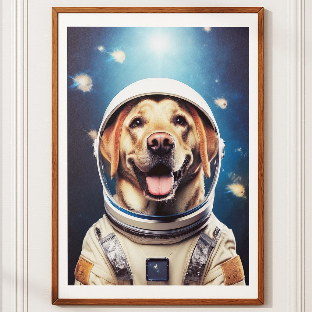 Labrador Retriever Astronaut Dog Series image 10