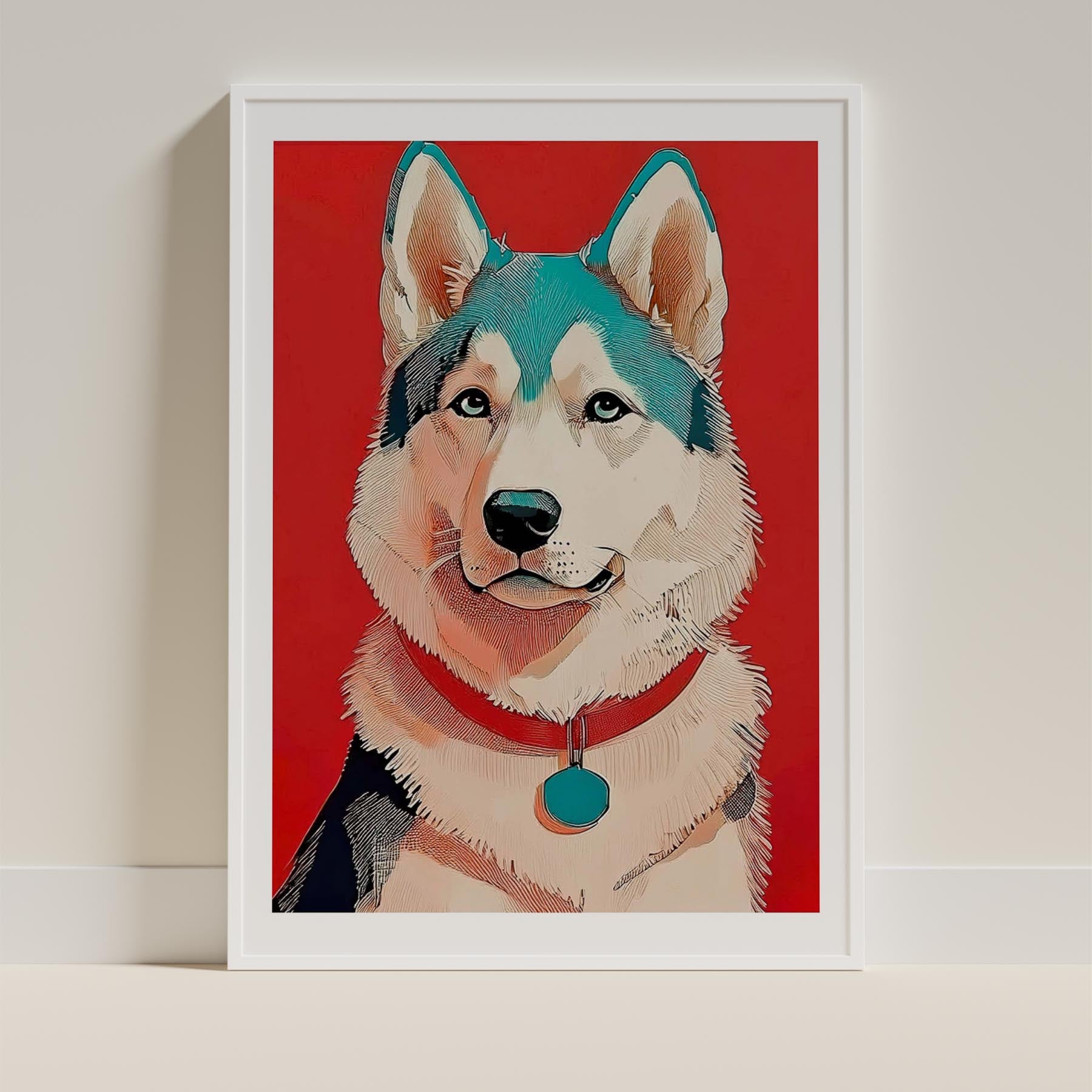 Alaskan Malamute Red Dog Series image 9