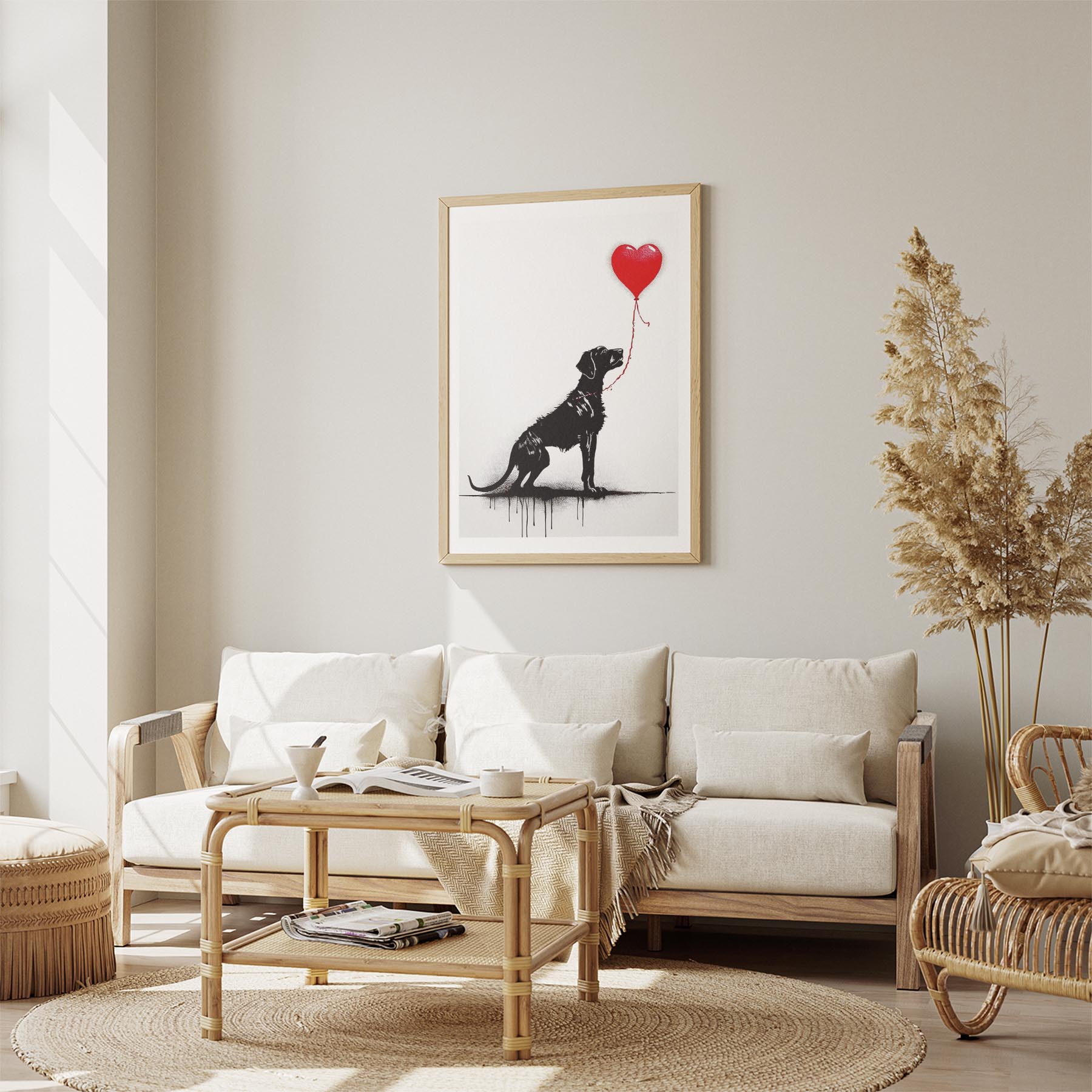 German Pointer DOGSY Series inspired by the Art of Banksy image 2