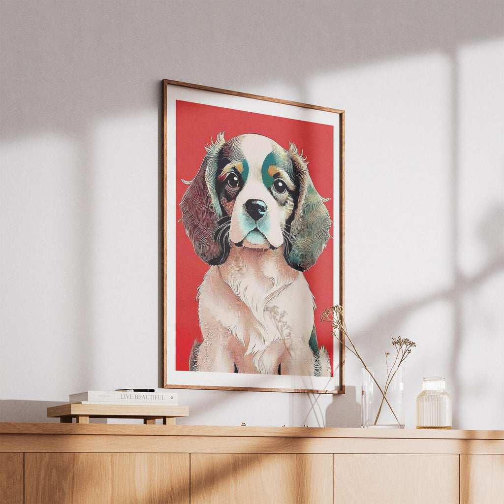 Cavalier Spaniel Red Dog Series image 5