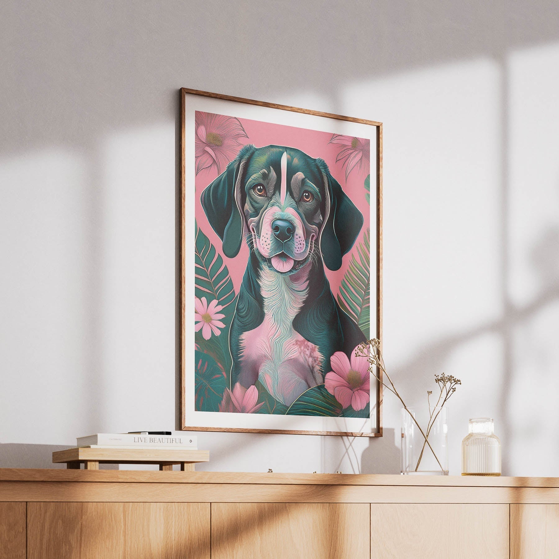 Beagle Flowery Dog image 15