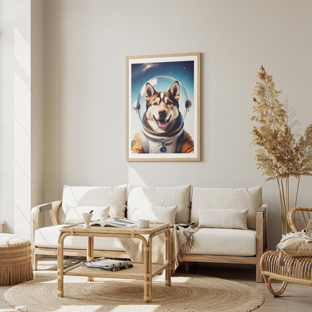 Siberian Husky Astronaut Dog Series image 2