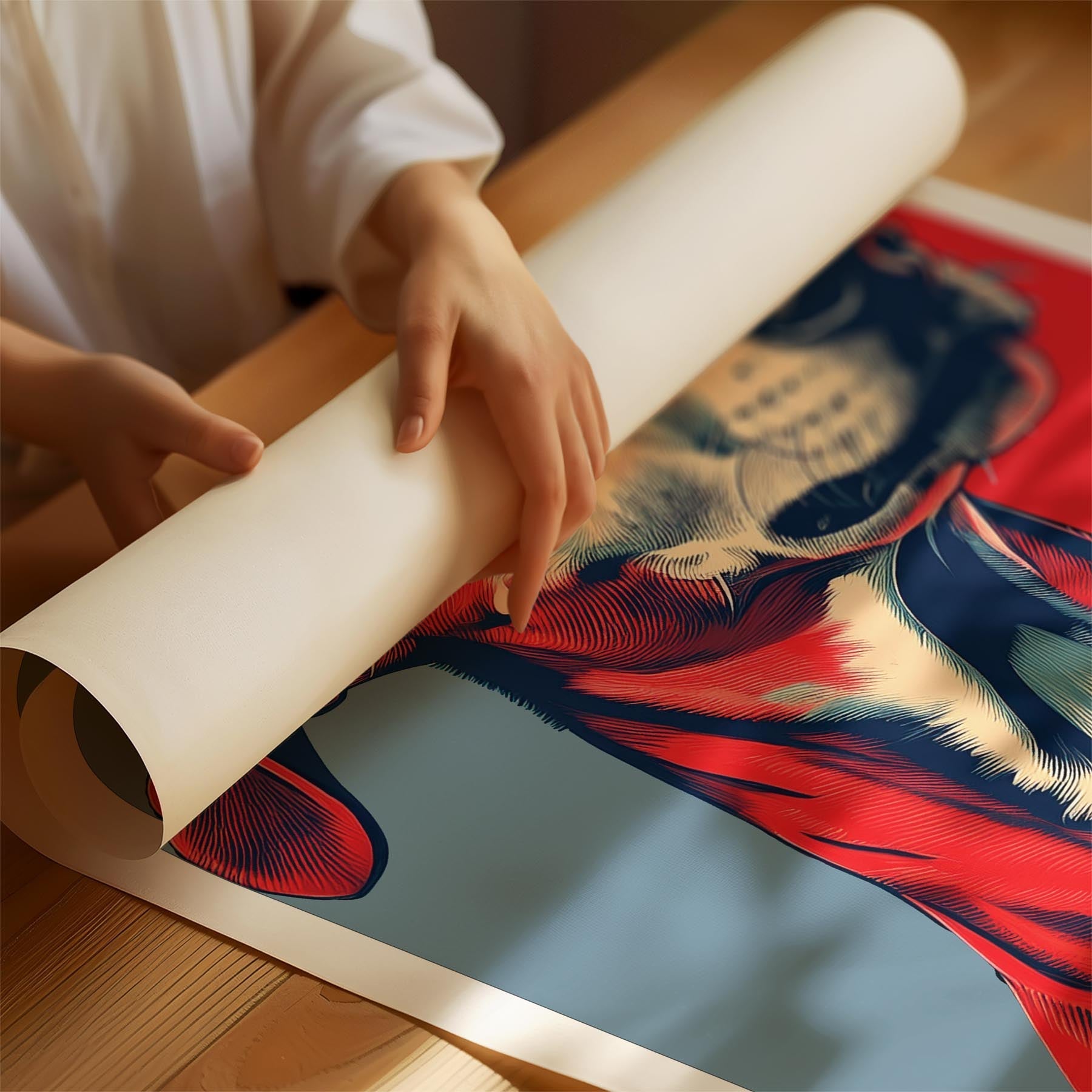 Greyhound HOPE Series Inspired by the Obama Poster image 1