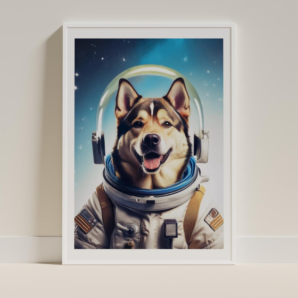 Alaskan Malamute Astronaut Dog Series image 9