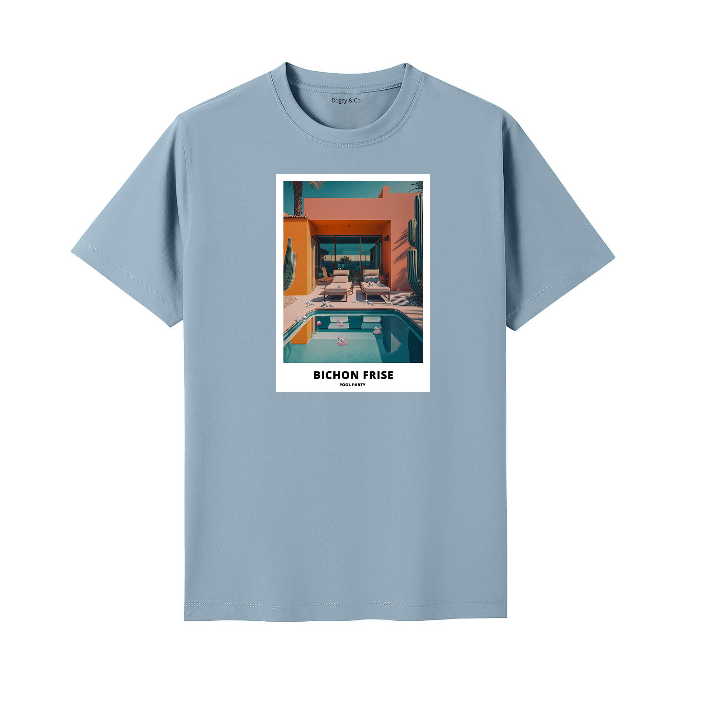 Bichon Frise Pool Party T-shirt
