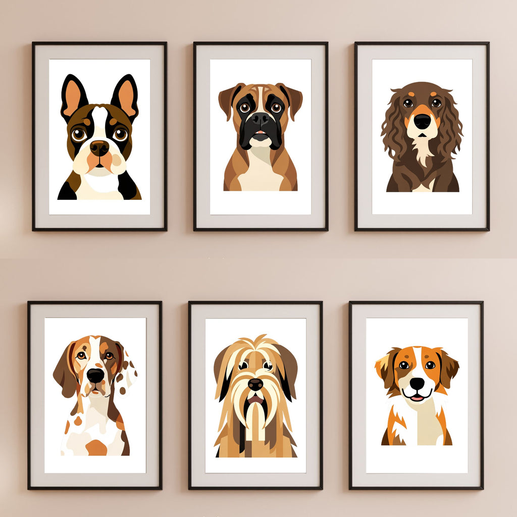 Bold Block Art Print - Framed Nursery Mockup
