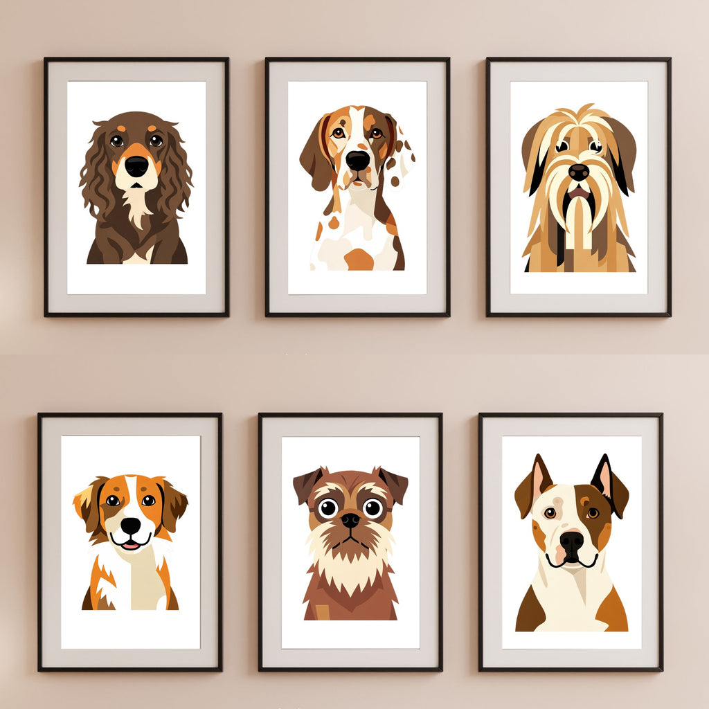 Bold Block Art Print - Framed Nursery Mockup