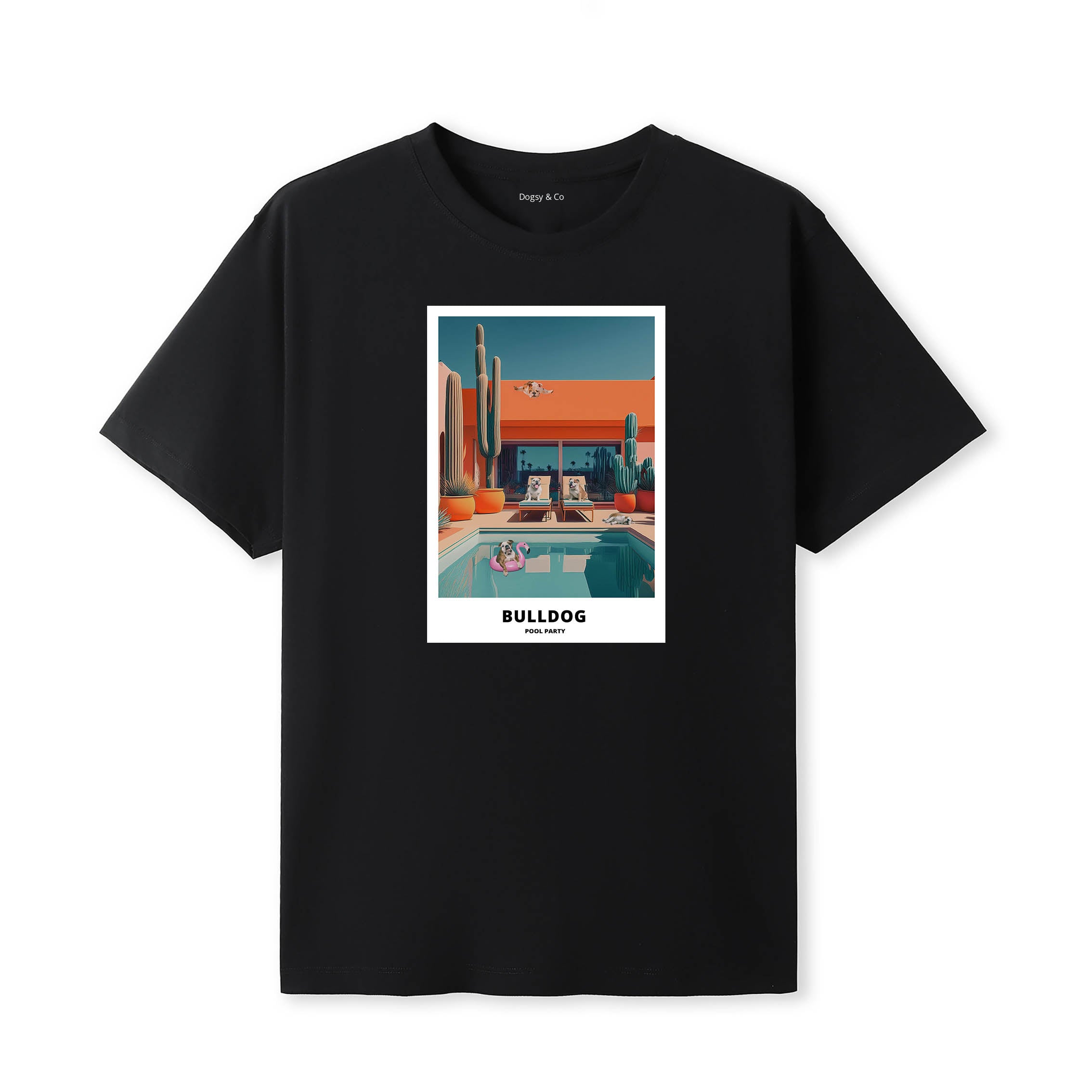 Bulldog Pool Party T-shirt