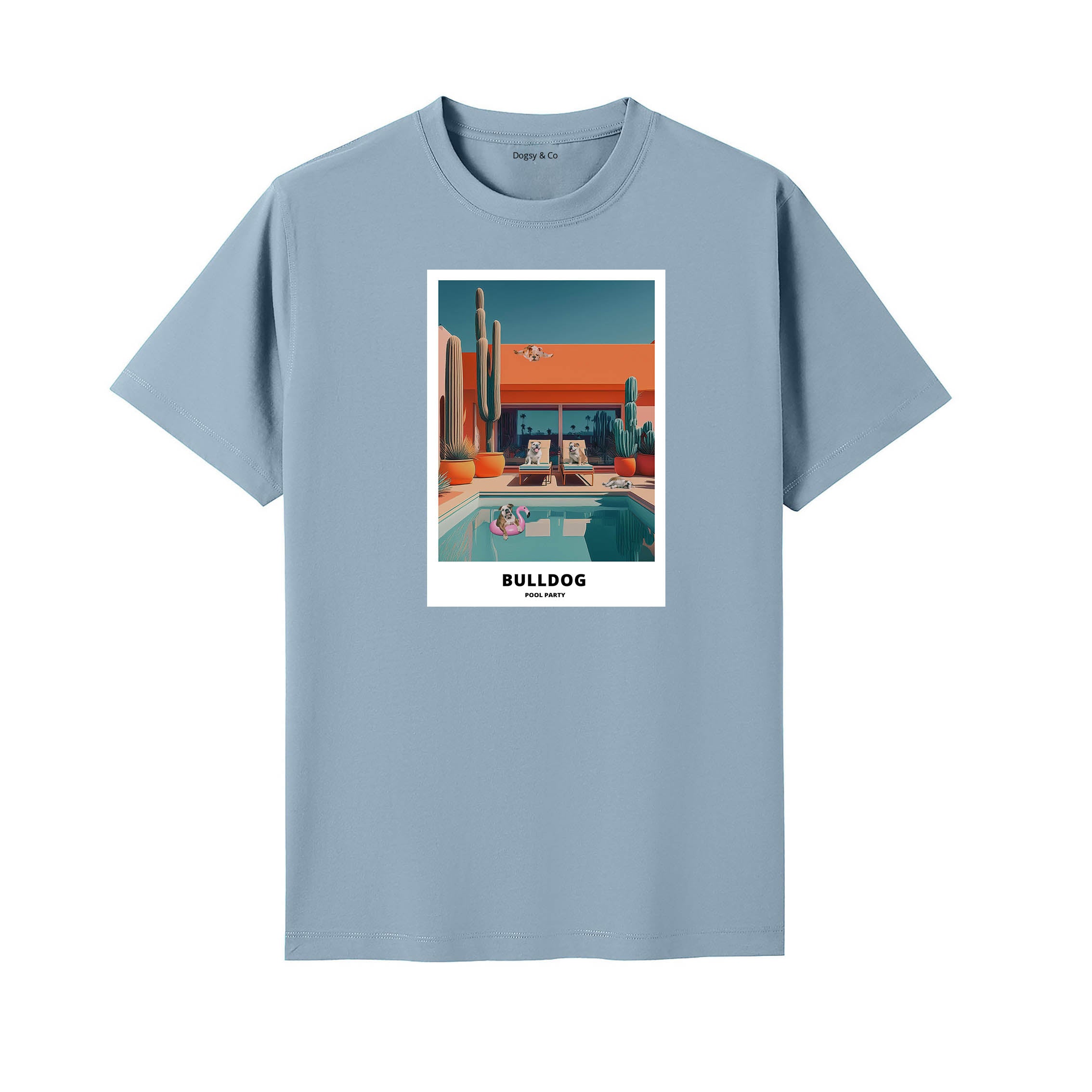 Bulldog Pool Party T-shirt