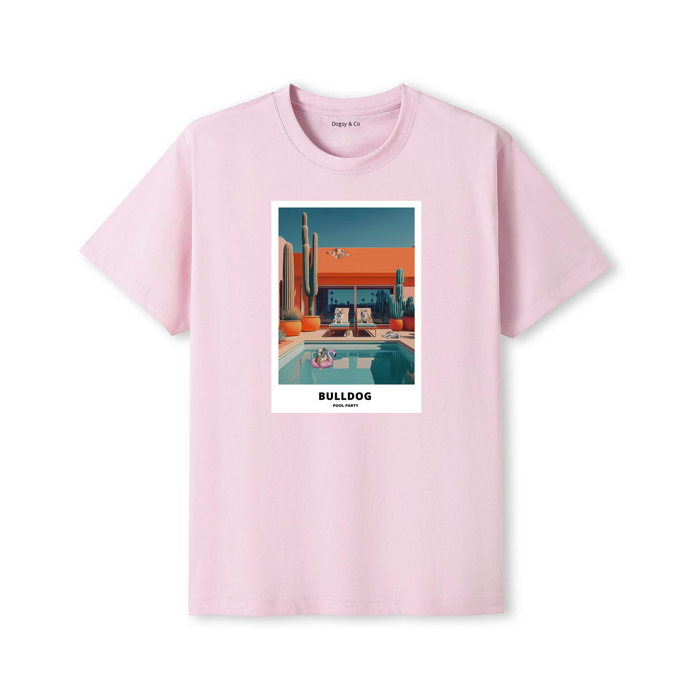 Bulldog Pool Party T-shirt