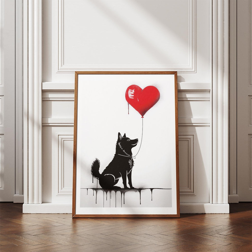 Shiba DOGSY Series inspired by the Art of Banksy image 4