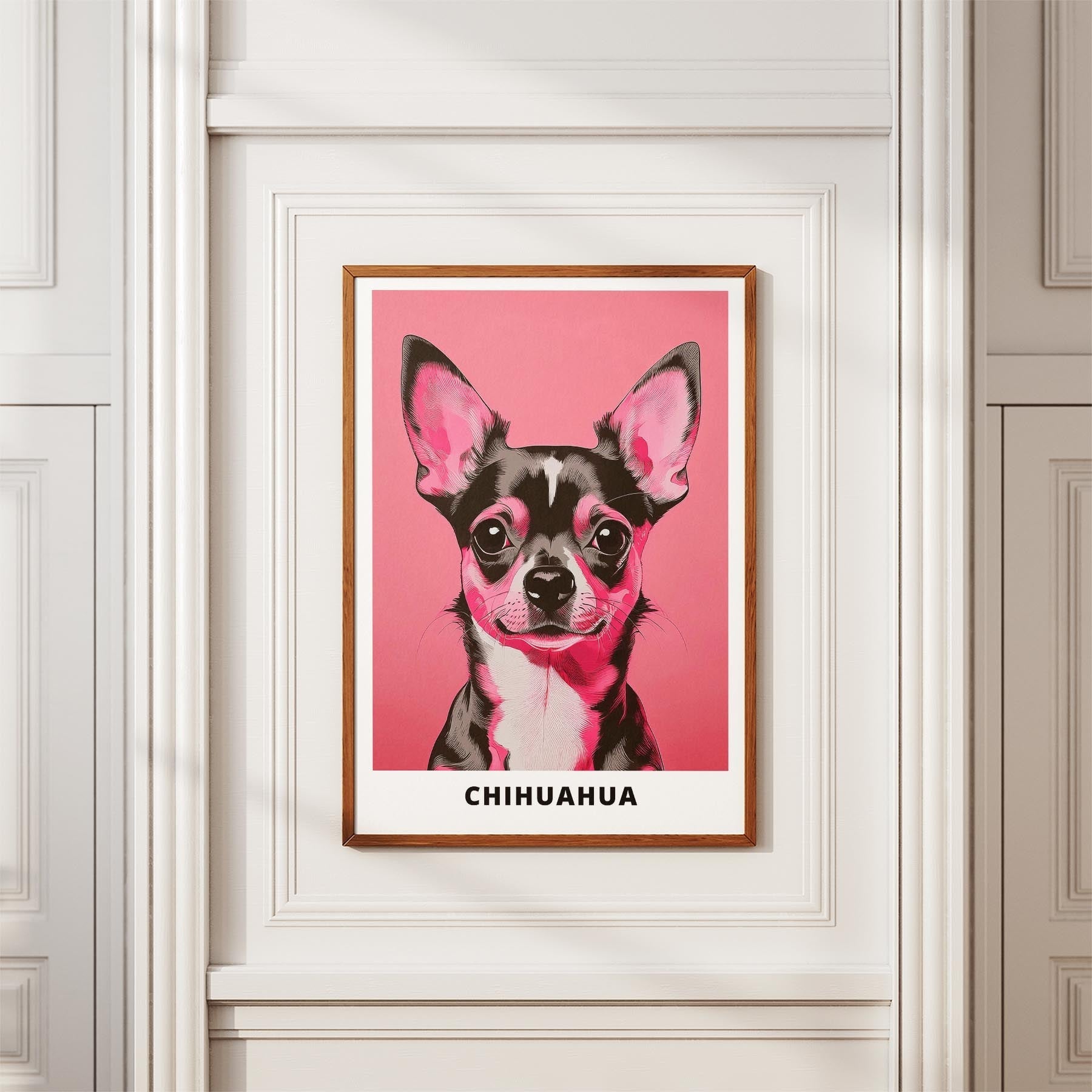 Chihuahua Pink and Black Dog Series 1 image 3