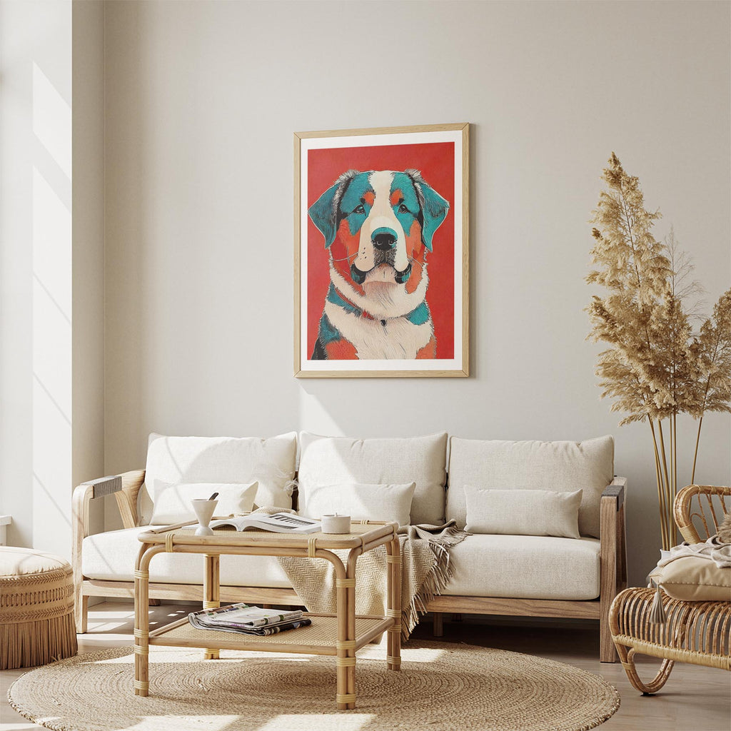 Bernese Mountain Dog Red Dog Series image 2