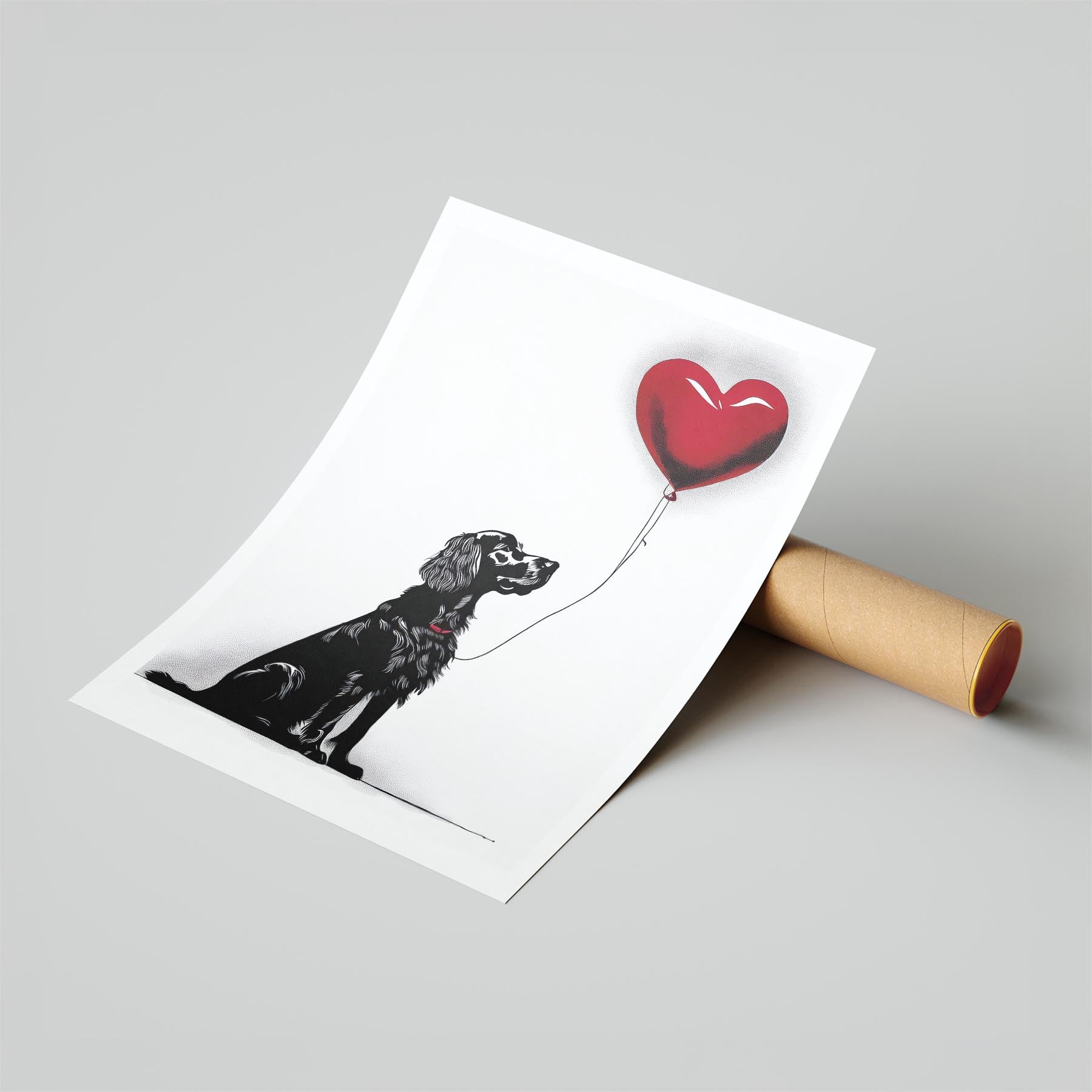 Irish Setter DOGSY Series inspired by the Art of Banksy image 6