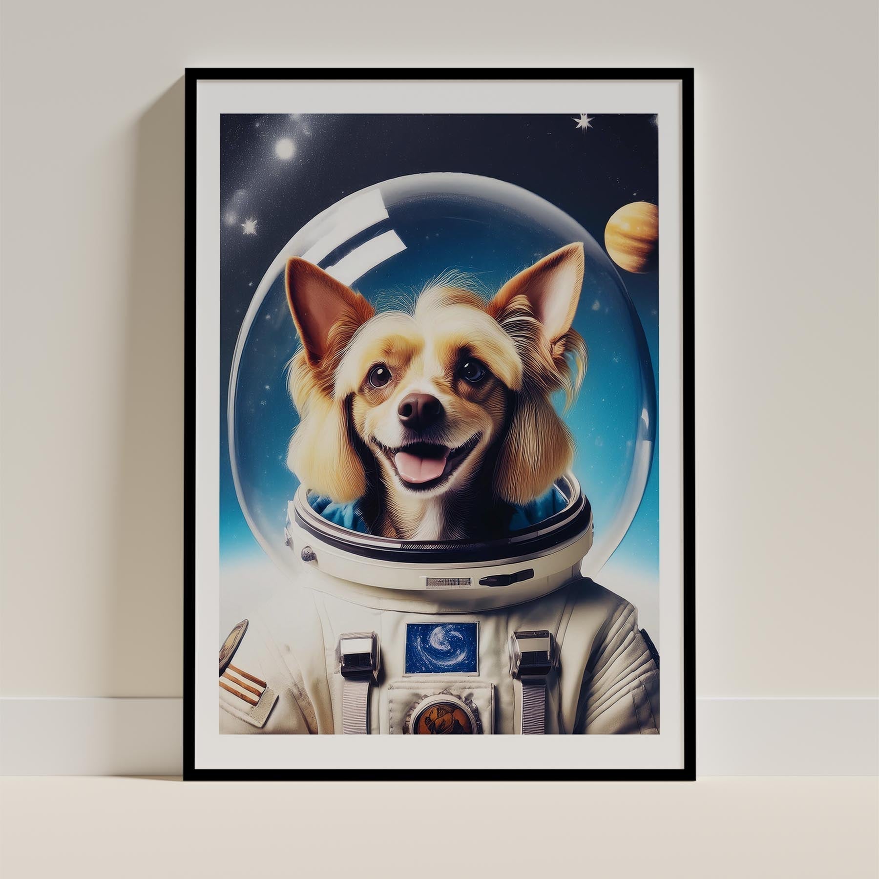 Chinese Crested Astronaut Dog Series image 11