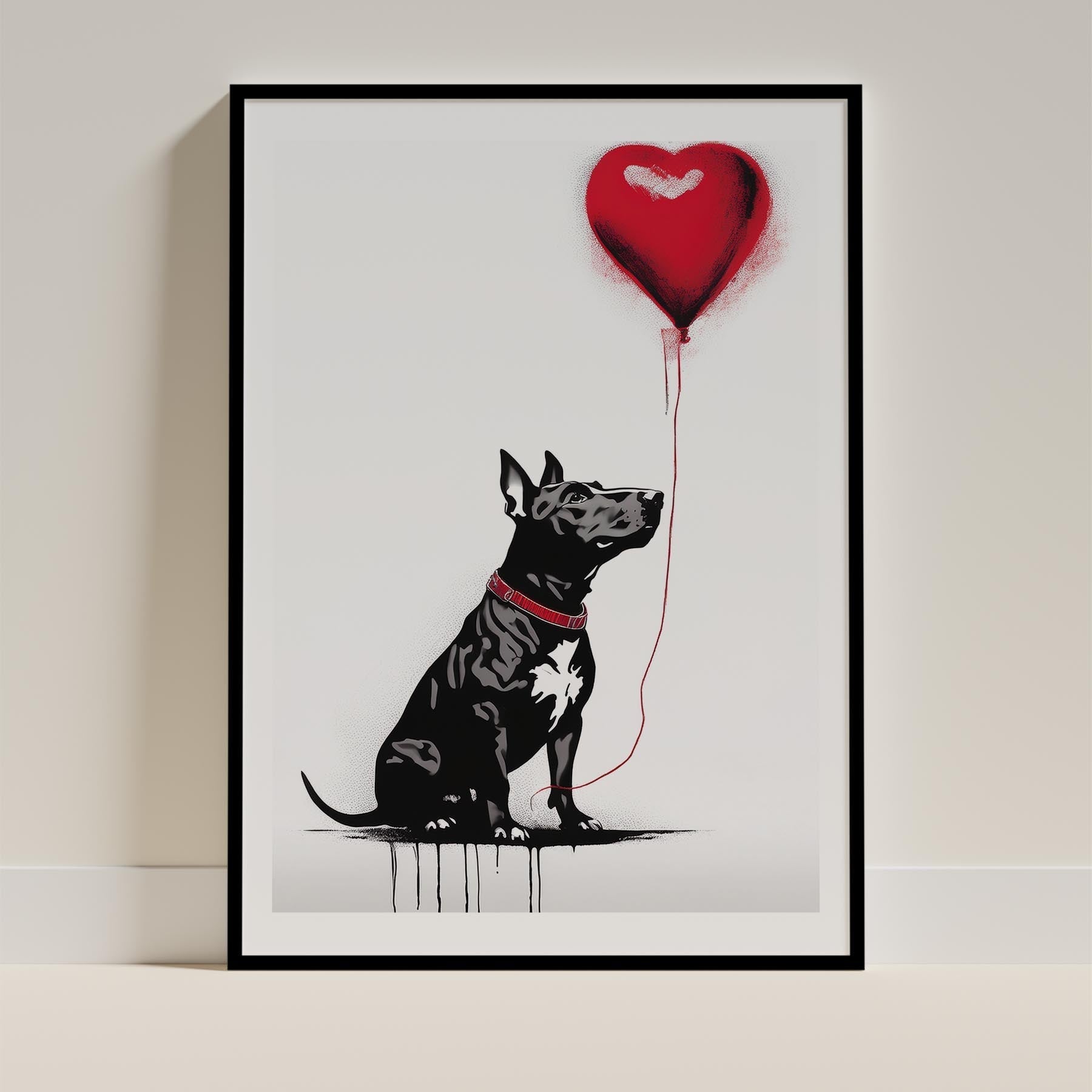 Bull Terrier Dog Art Print Unframed Vol 2 | 11 Unique Designs | Wall Art Gift for Dog Lovers - Image 3 | Dogsy & Co