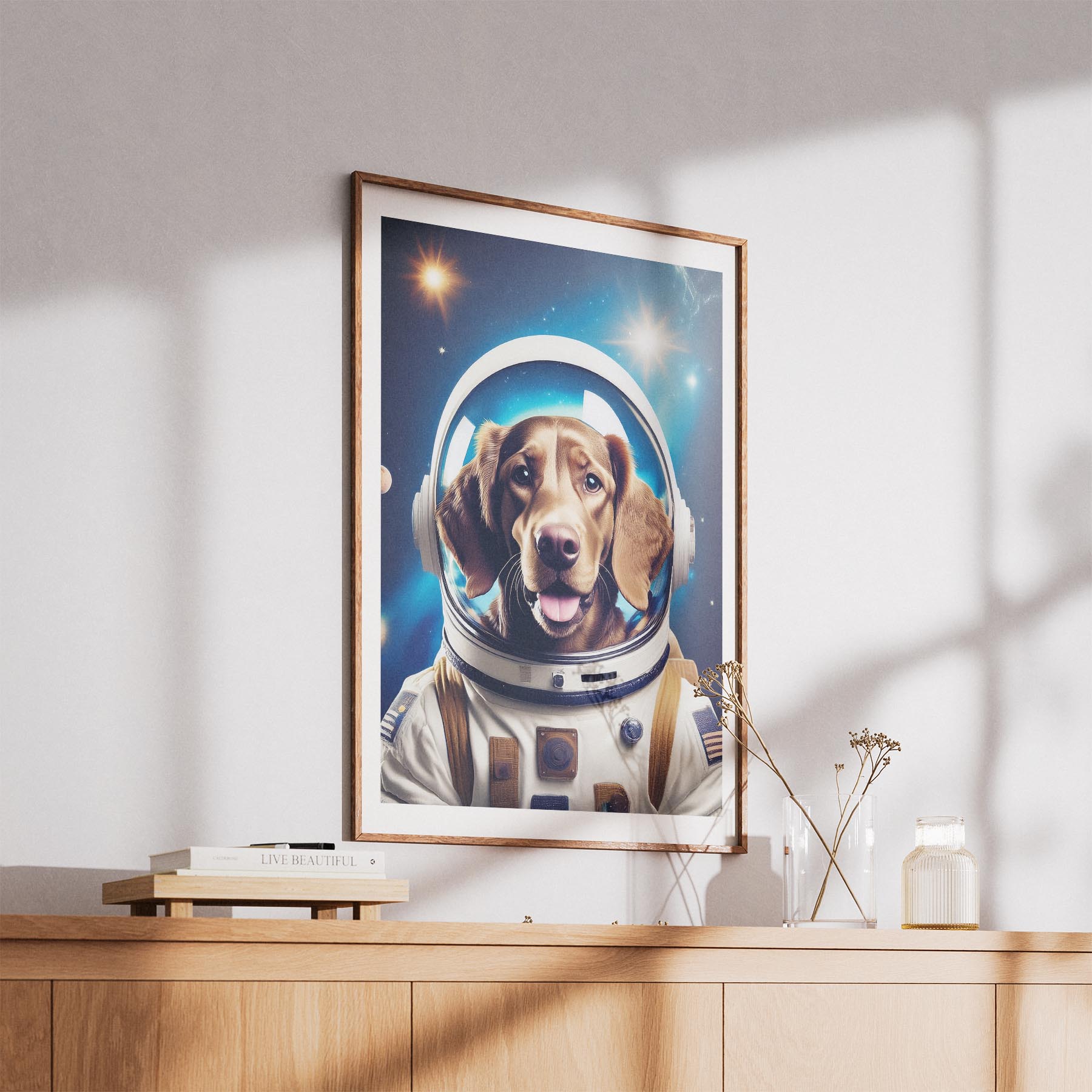 Gordon Setter Astronaut Dog Series image 5