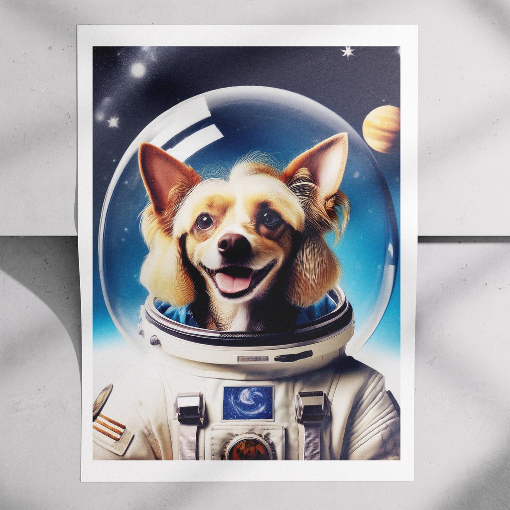 Chinese Crested Astronaut Dog Series image 7