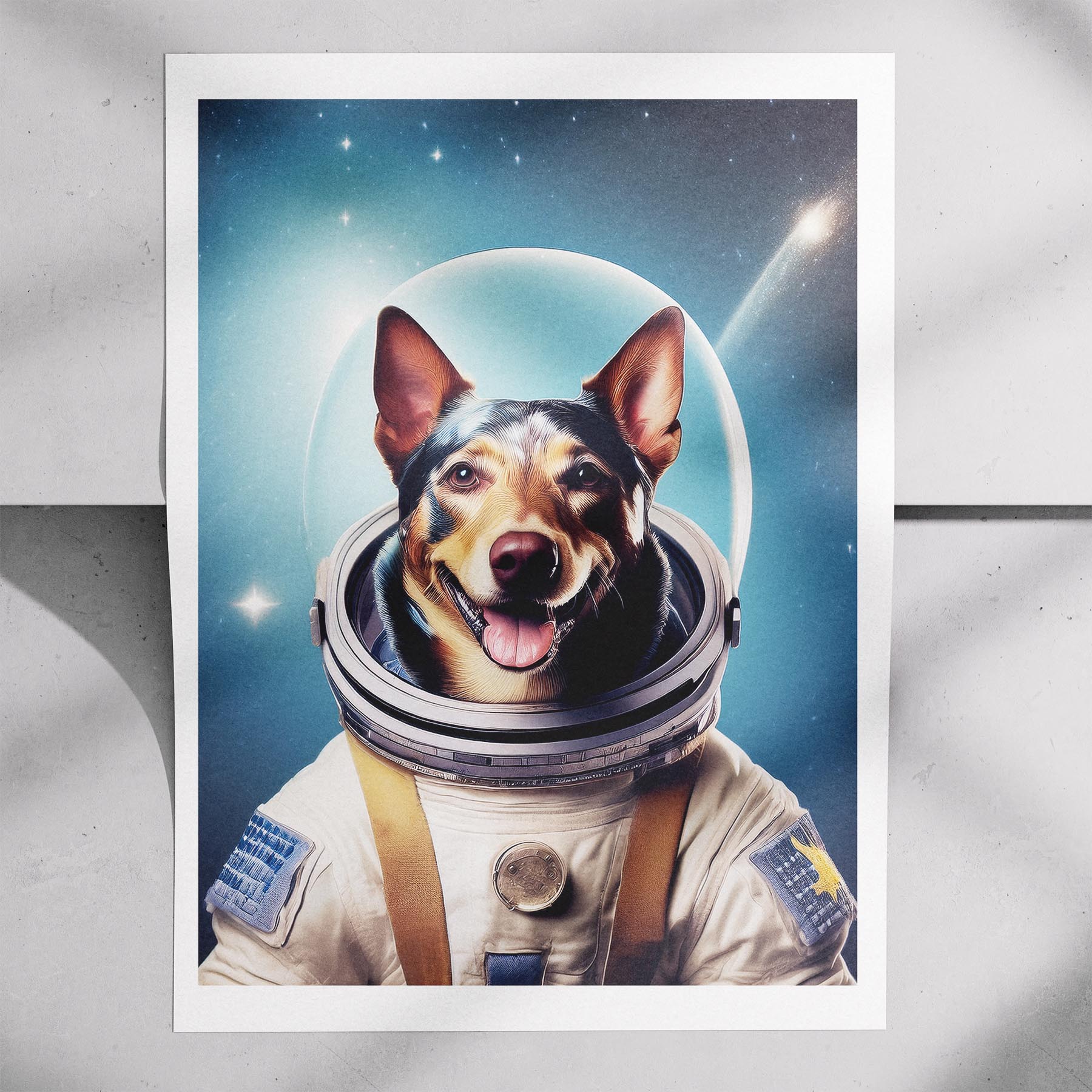 Cattle Dog Astronaut Dog Series image 7