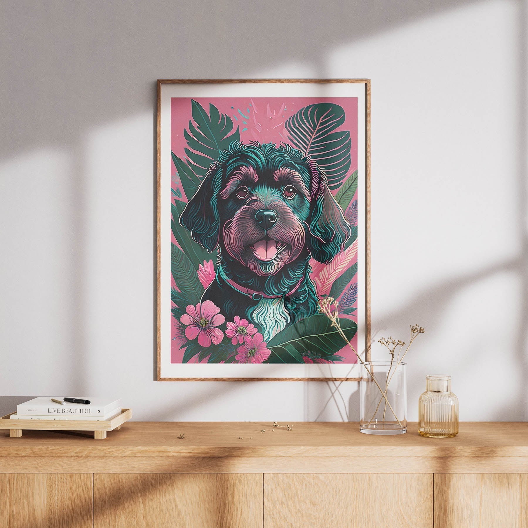 Cockapoo Flowery Dog image 8