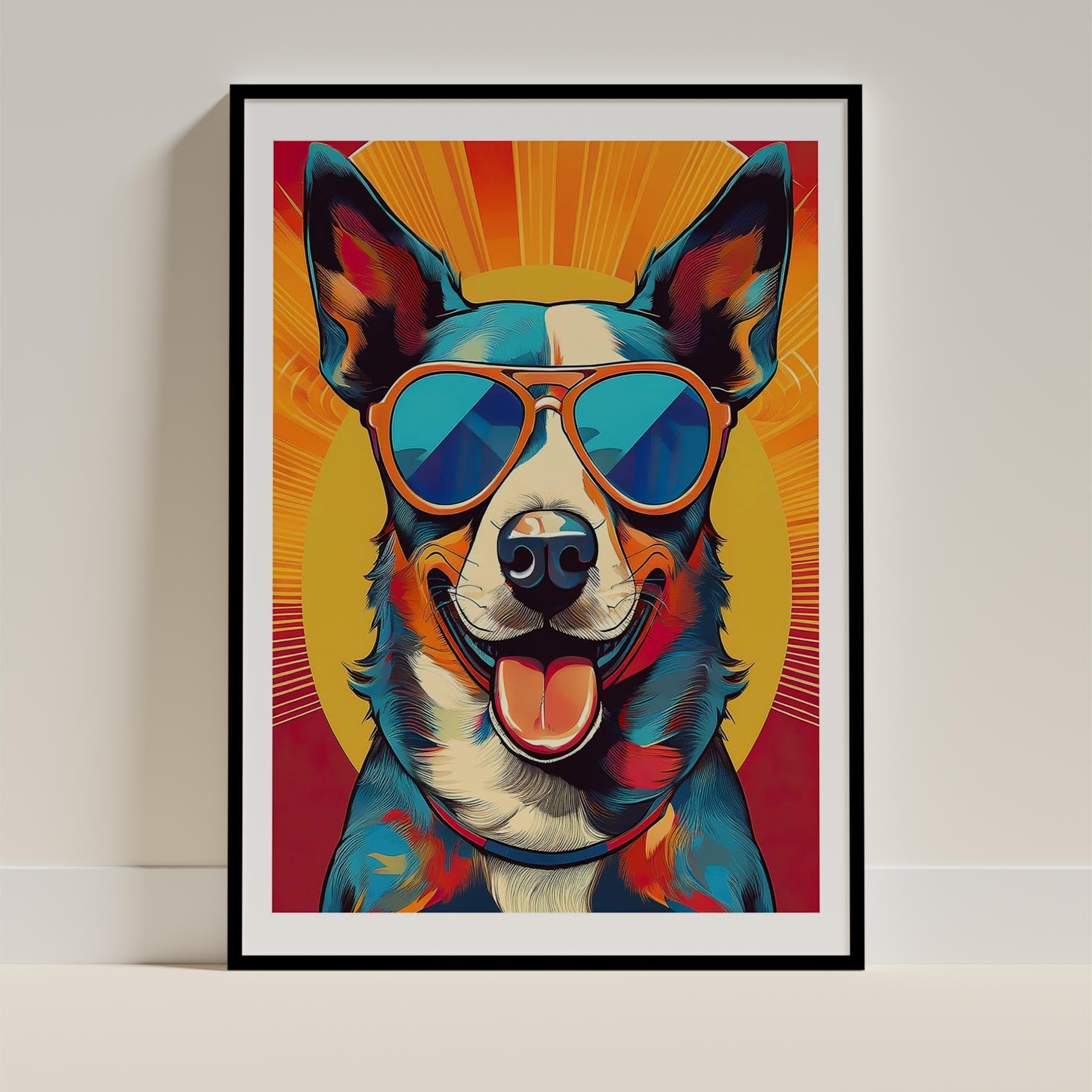 Cattle Dog In Colourful Sunnies 5 image 11