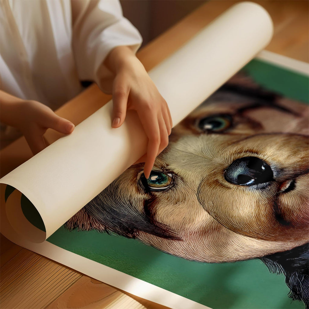 Yorkshire Terrier Green Painted Series image 1