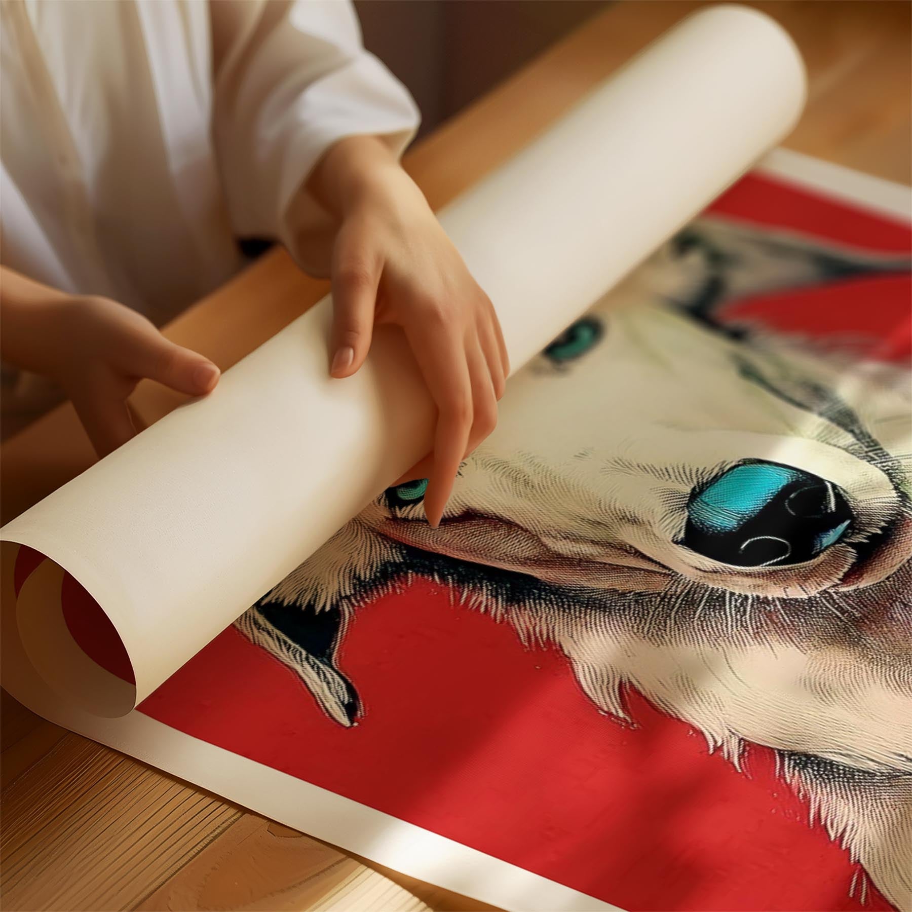 Borzoi Red Dog Series image 1