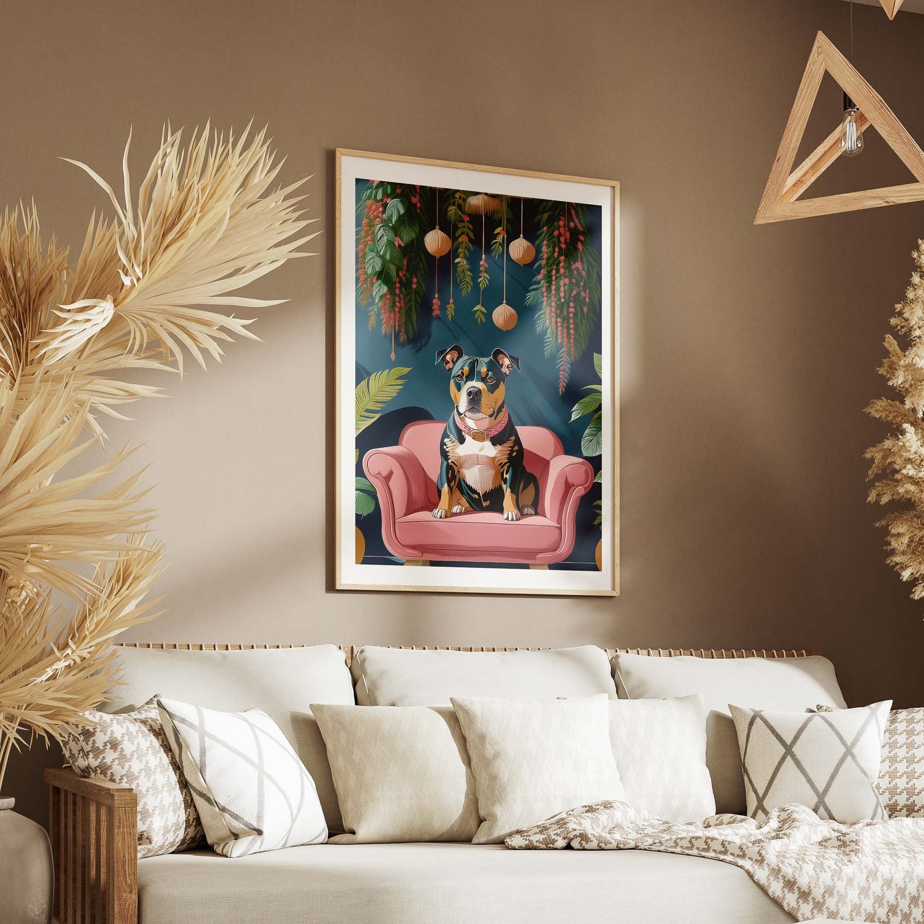 Staffordshire Bull Terrier  Just Lounging Around 3 image 5