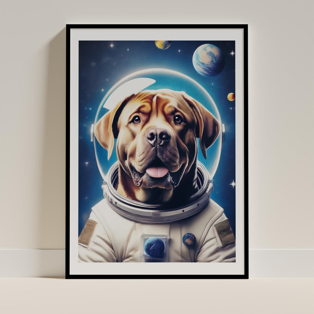 Neapolitan Mastiff Astronaut Dog Series image 11