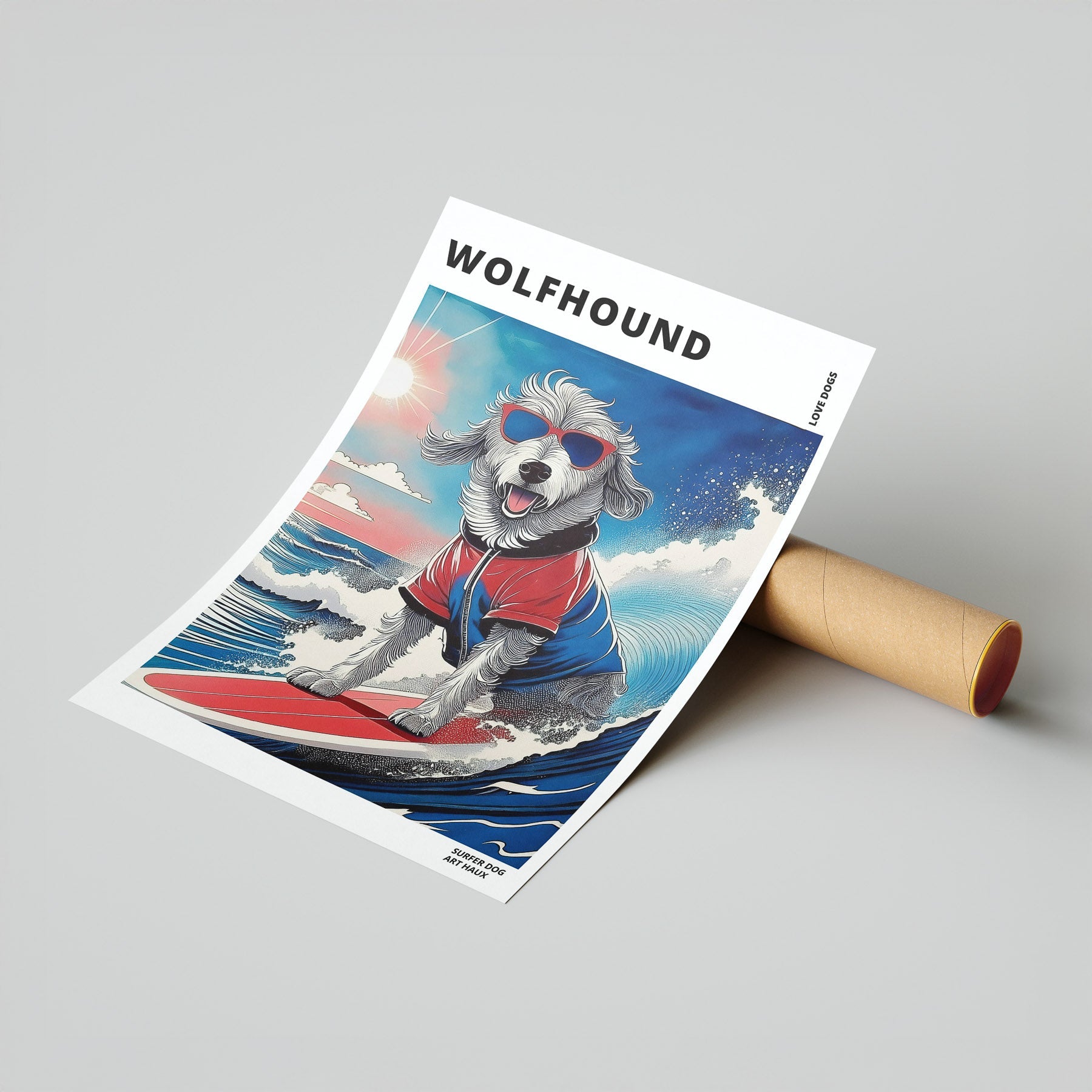 Woflhound Hokosai Surfer Dogs 1 image 7