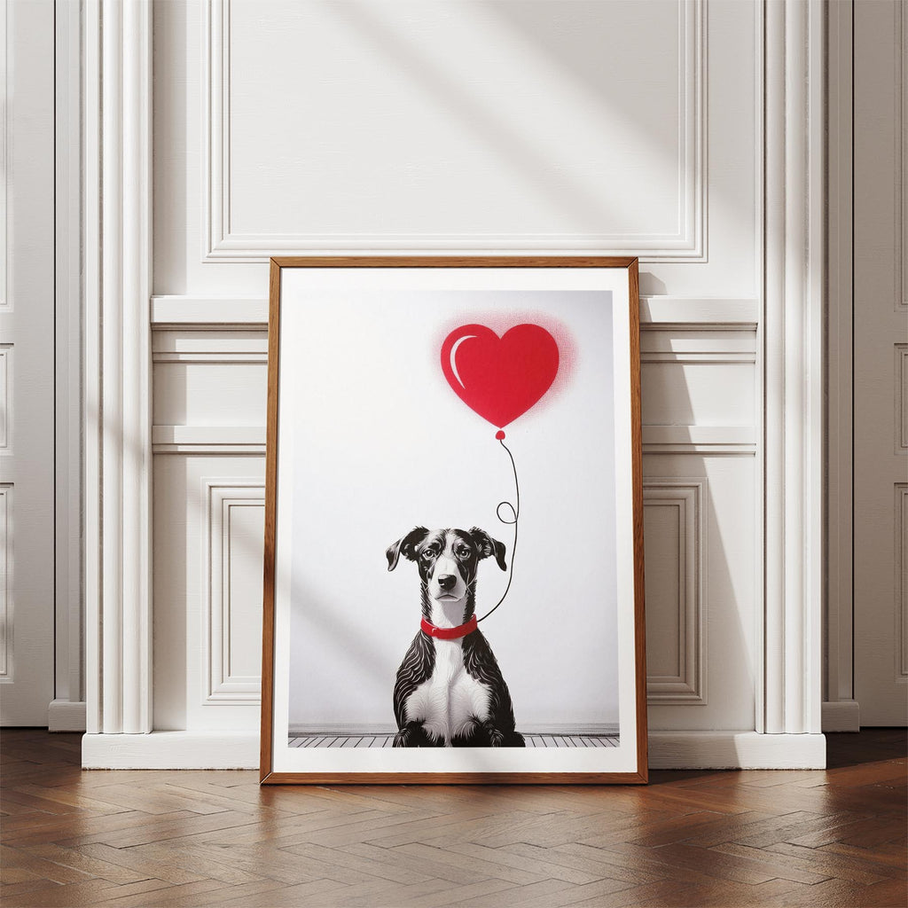 Whippet DOGSY Series inspired by the Art of Banksy image 4