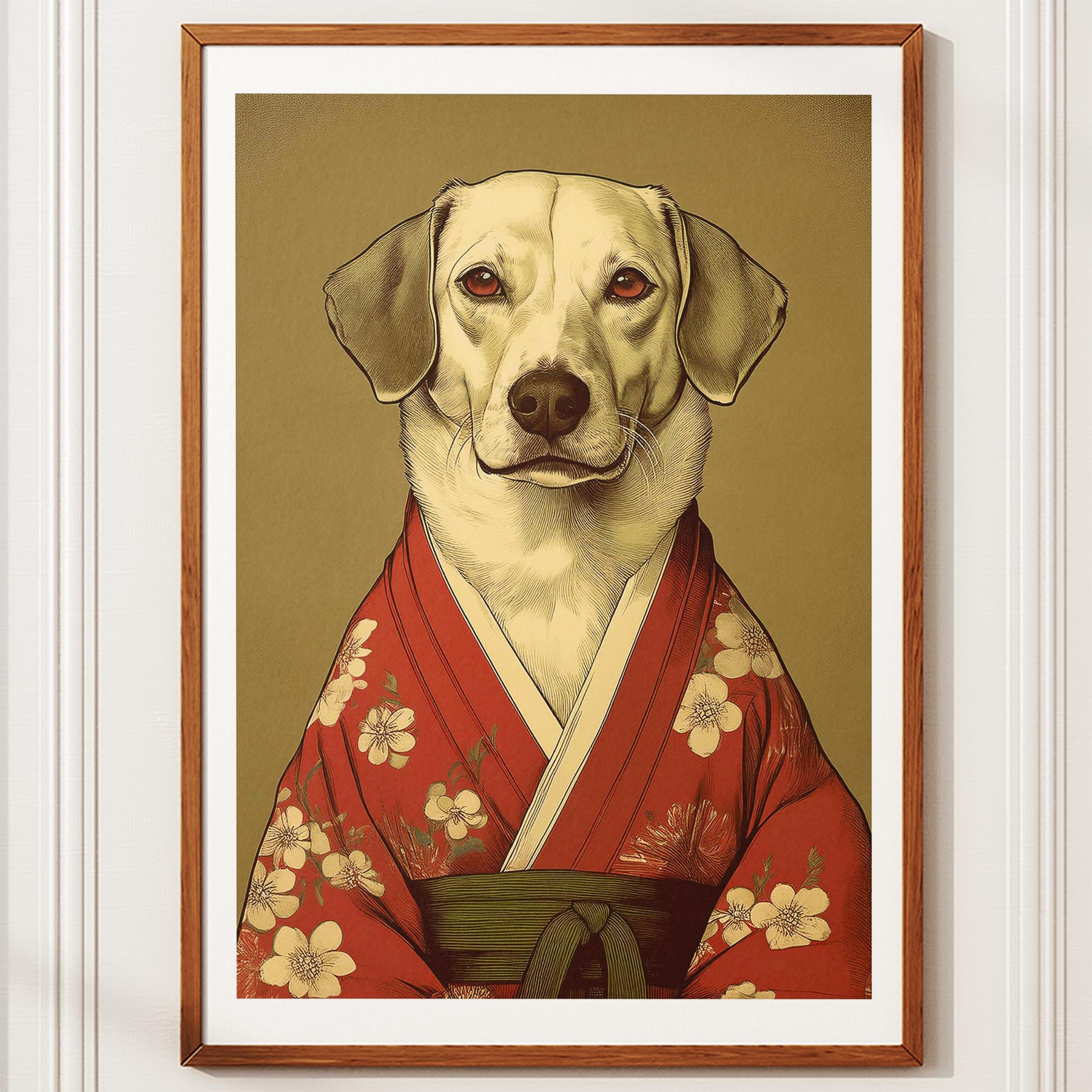 Maremma Japanse Kimono Dog Series image 10