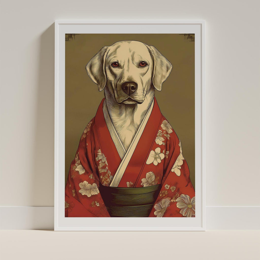 Labrador Retriever Japanse Kimono Dog Series image 9
