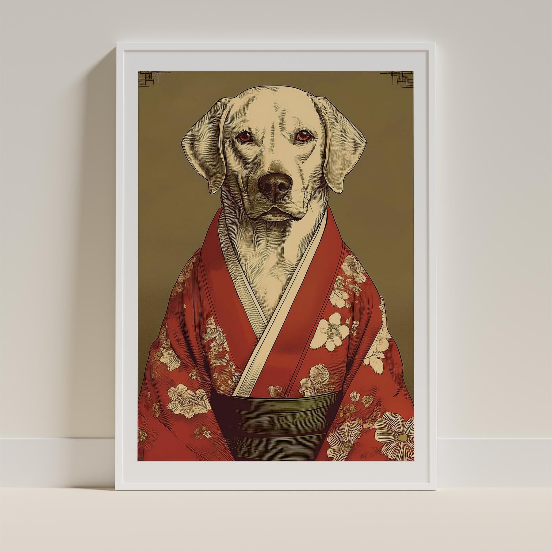 Labrador Retriever Japanse Kimono Dog Series image 9