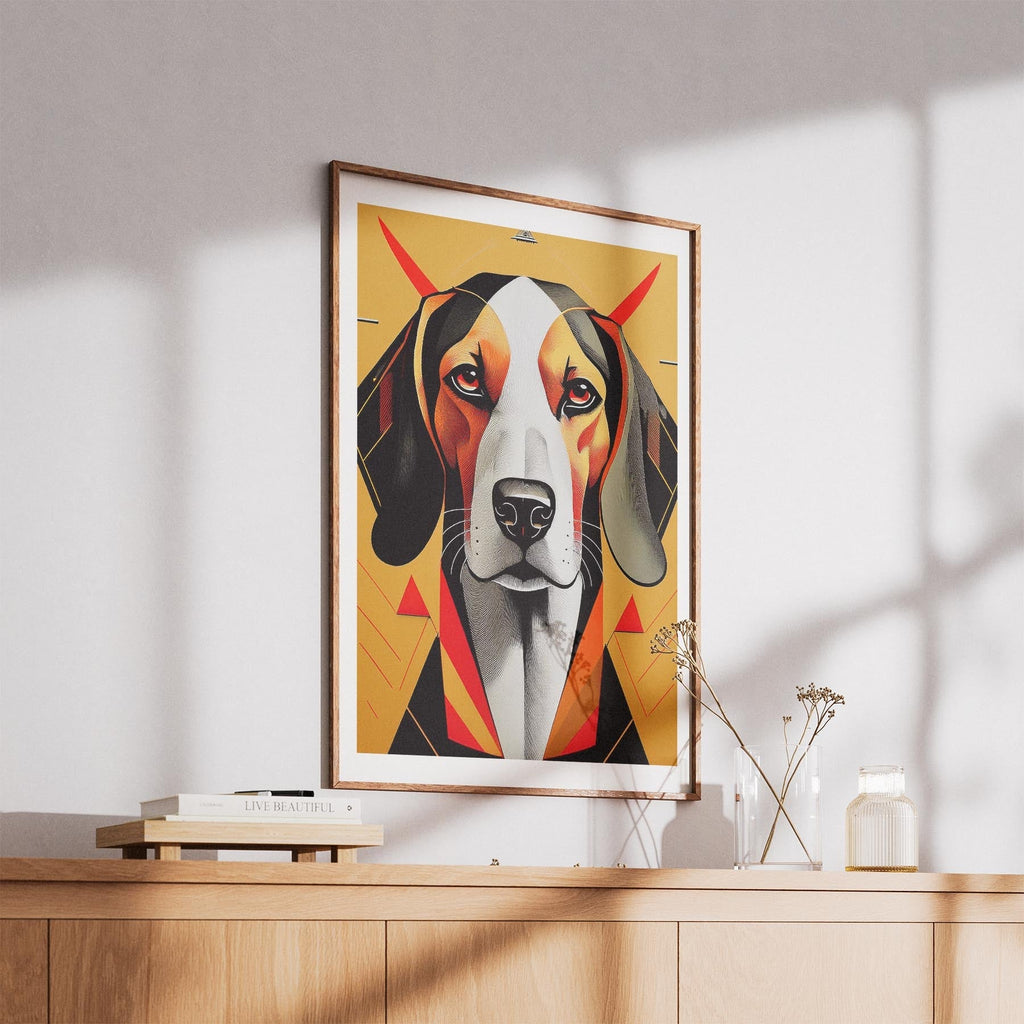 Bloodhound Geometric Orange Series image 5