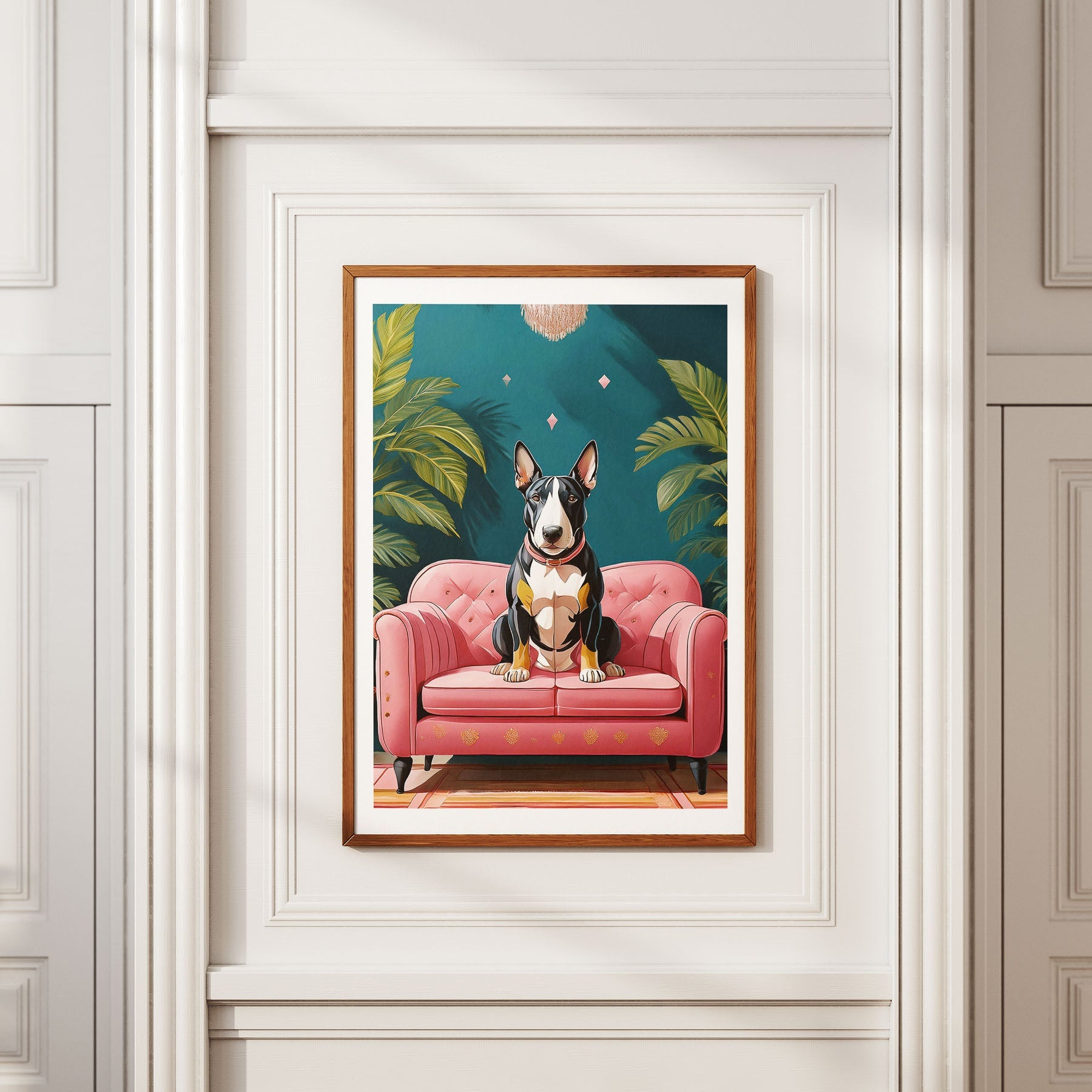 Bull Terrier  Just Lounging Around image 2